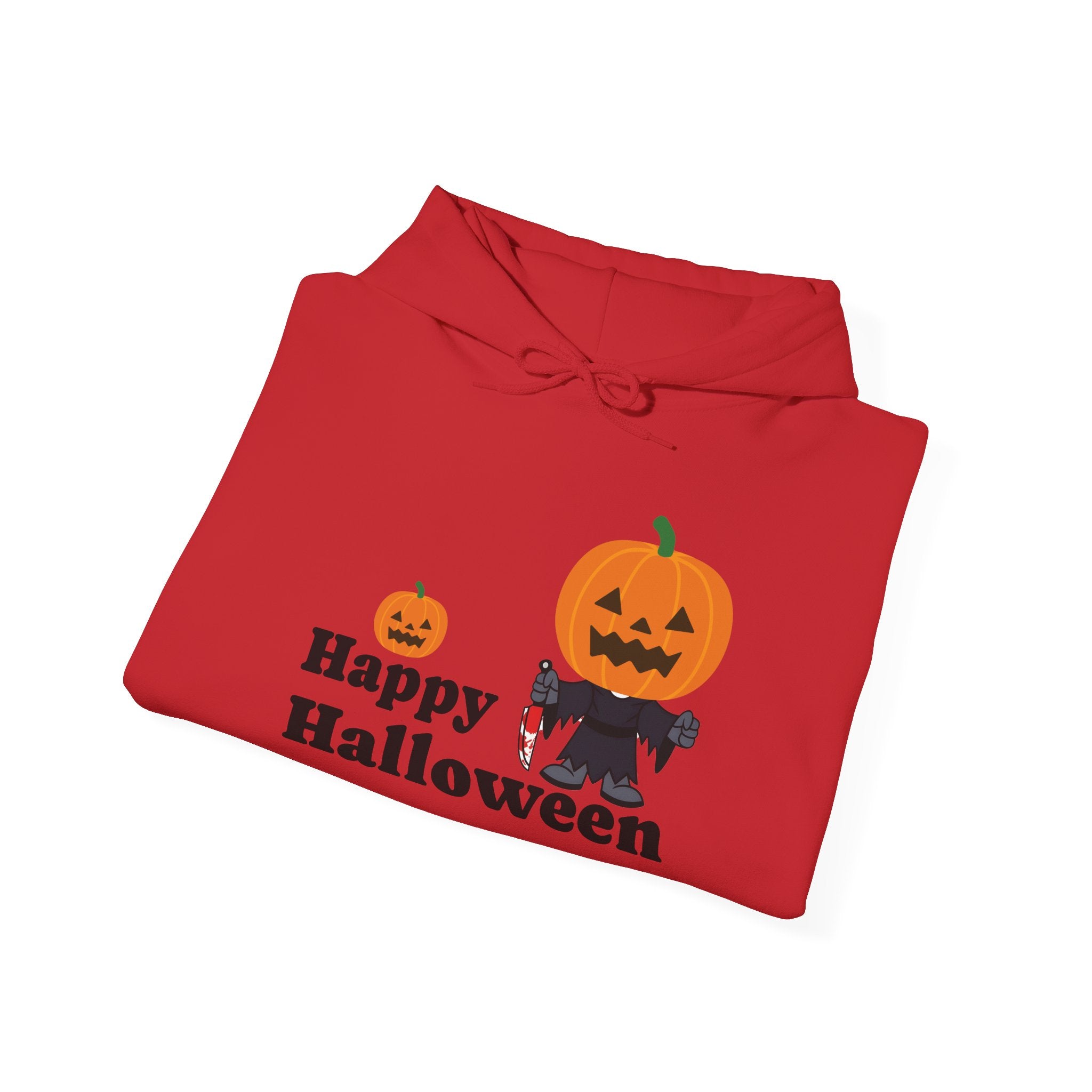 Halloween Pumpkin Hoodie - Unisex Heavy Blend