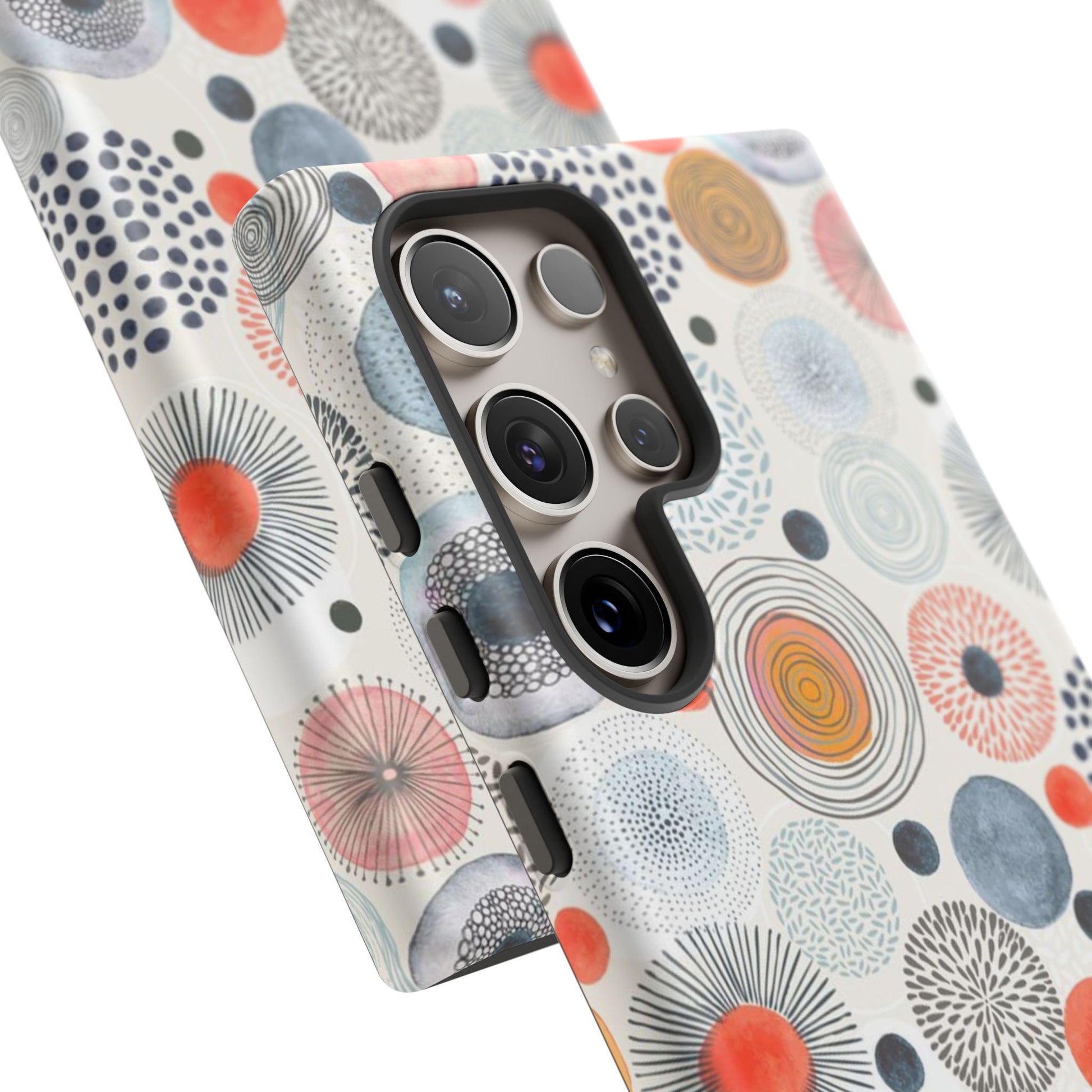 Colorful Abstract Tough Phone Case by