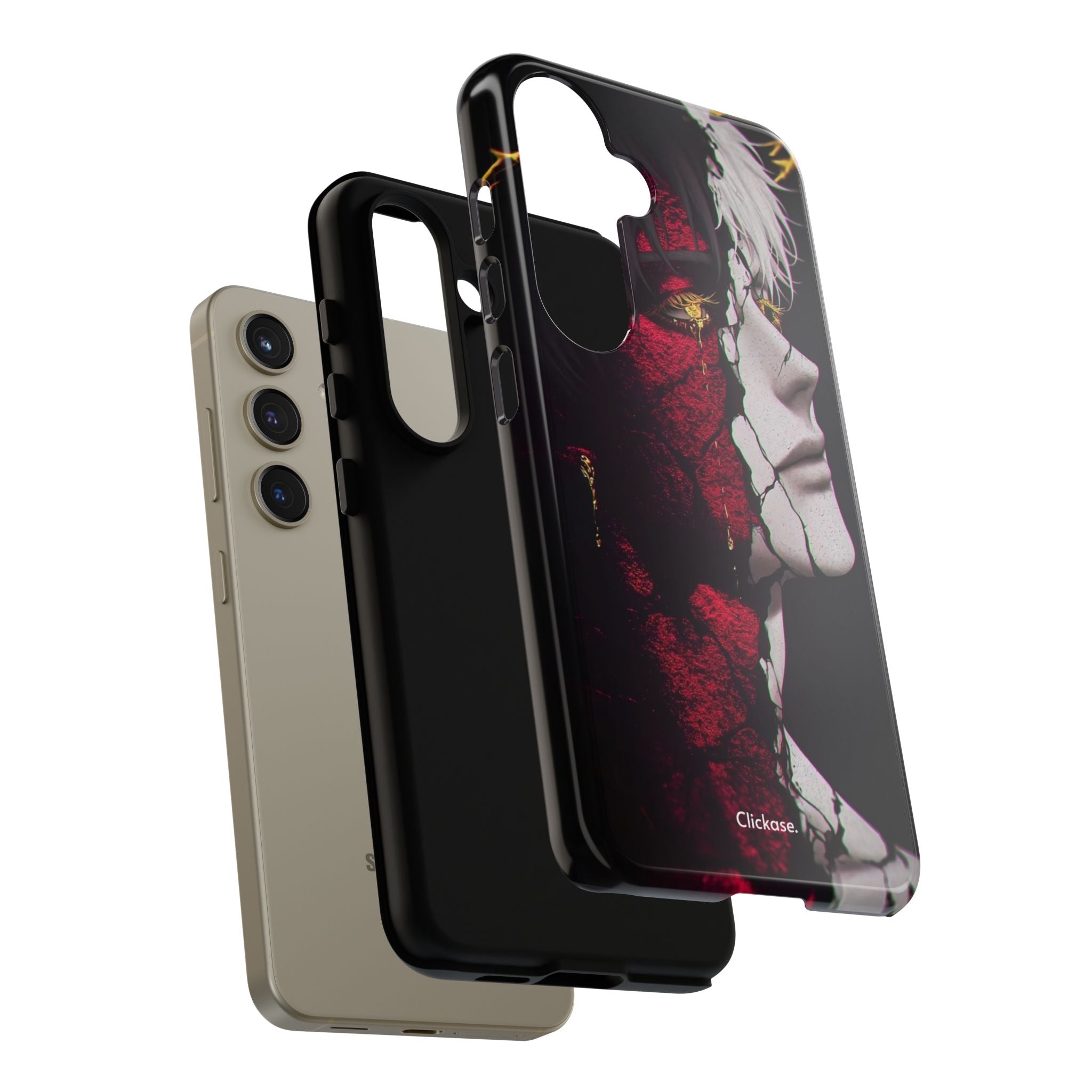 Duality Split Face Anime - Tough Phone Case by