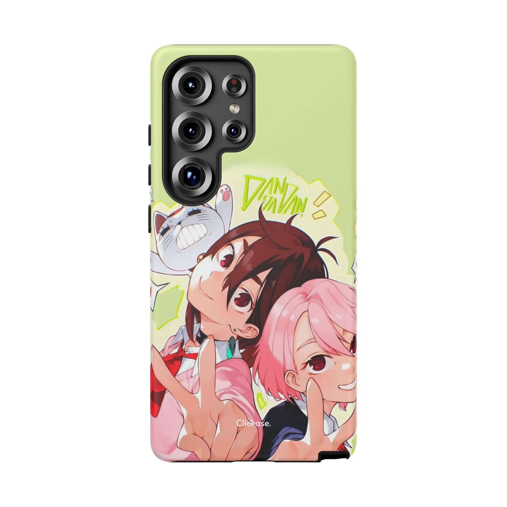 Momo & Aira - Dan Da Dan Tough Phone CasePhone CaseClickase®Momo & Aira
