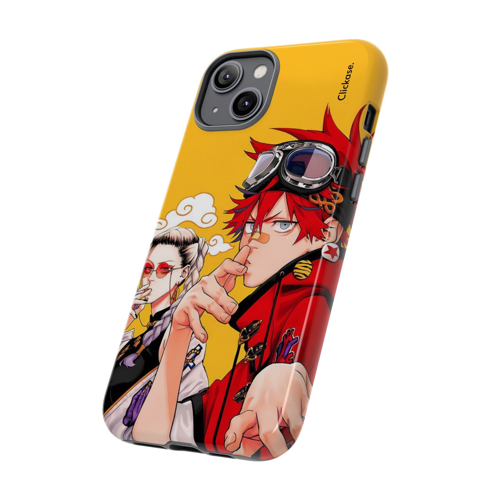 Alma & Tao Saotome - Gokurakugai Tough Phone Case by