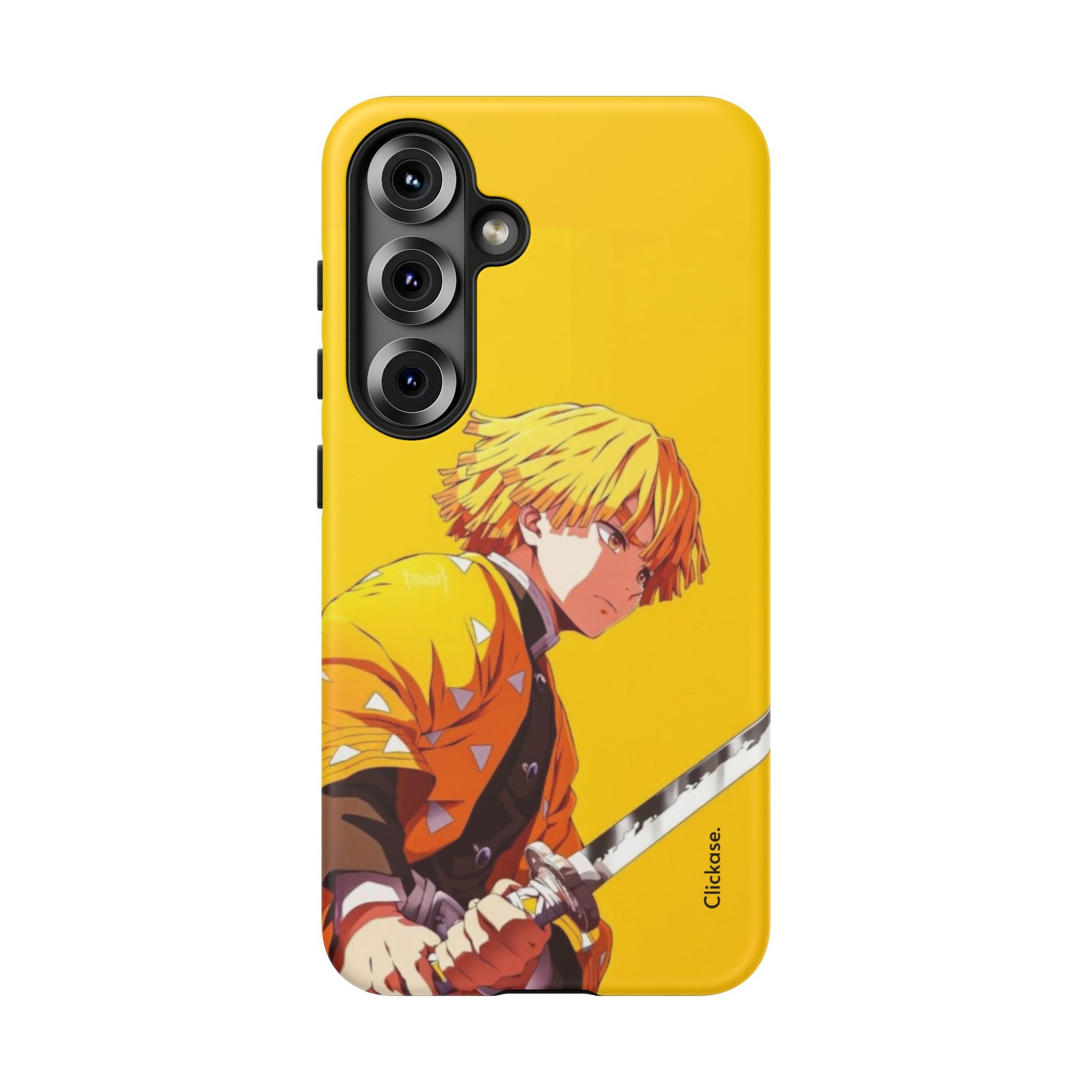 Zenitsu Agatsuma – Thunder Breathing Lightning Strike Tough Phone Case by