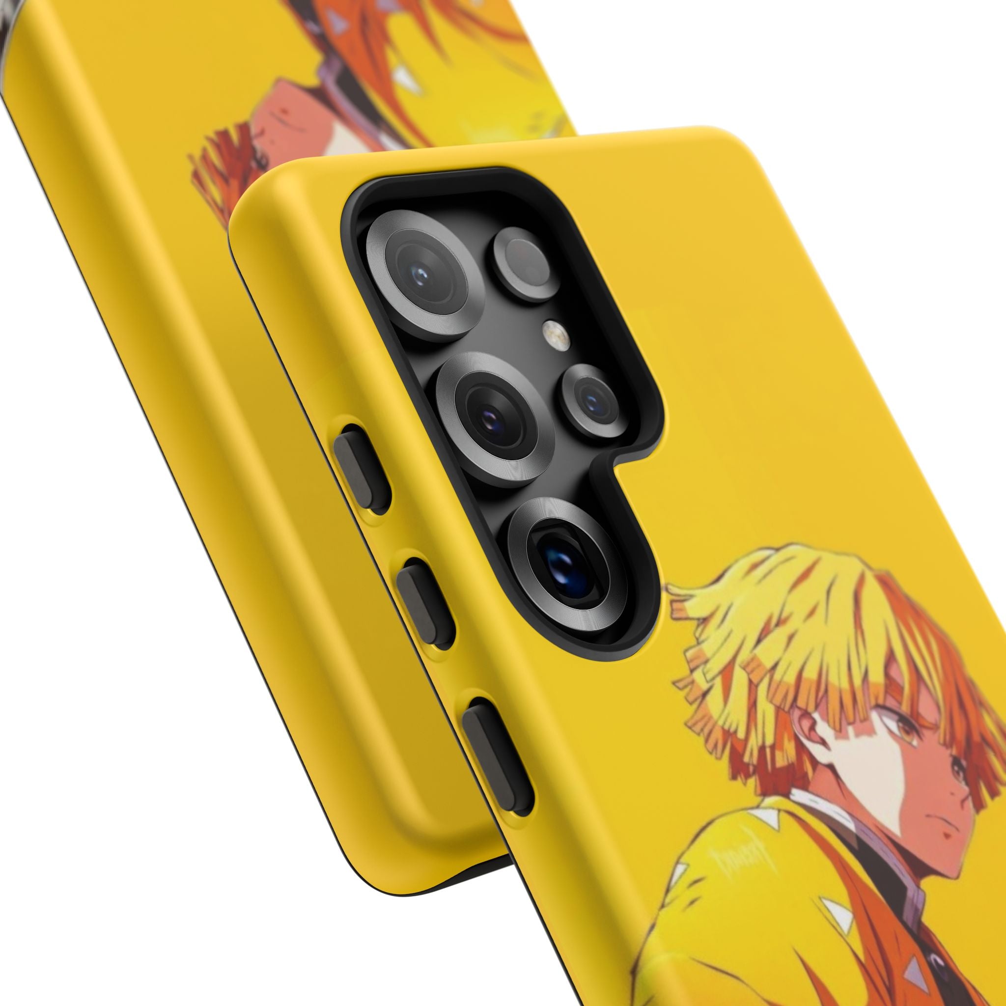 Zenitsu Agatsuma – Thunder Breathing Lightning Strike Tough Phone Case by