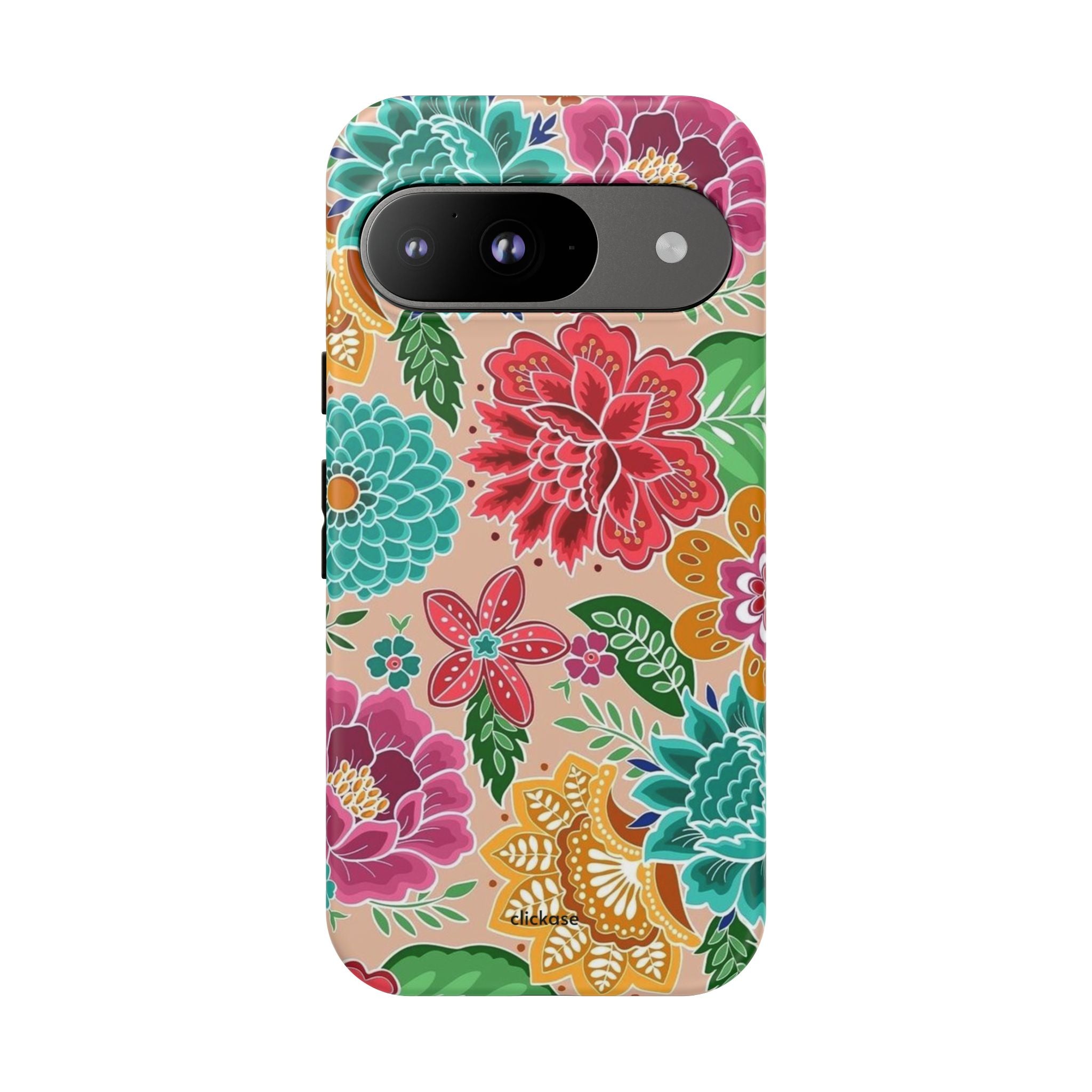 Cute Floral Design Tough Phone Case by