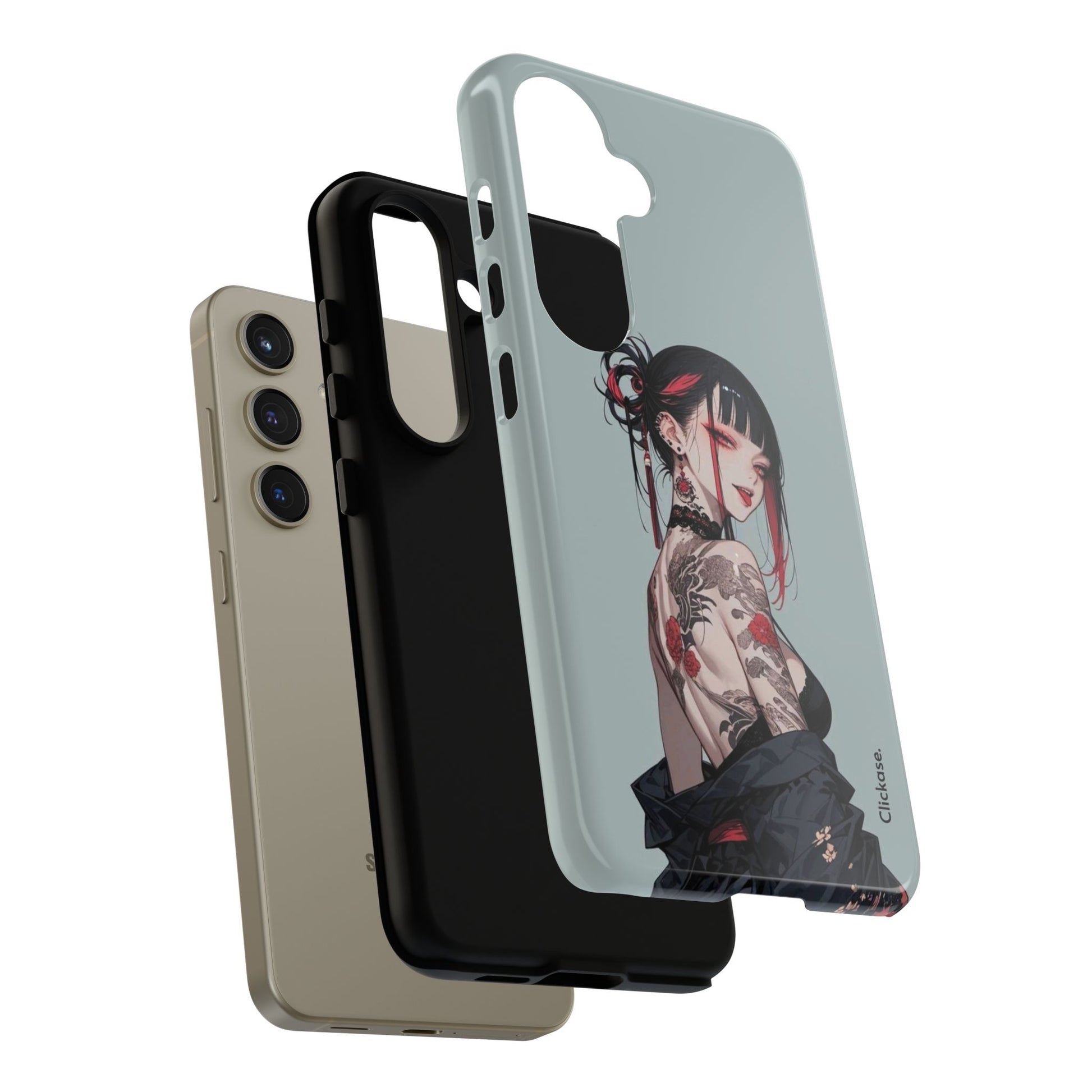 Anime Tattoo Girl by