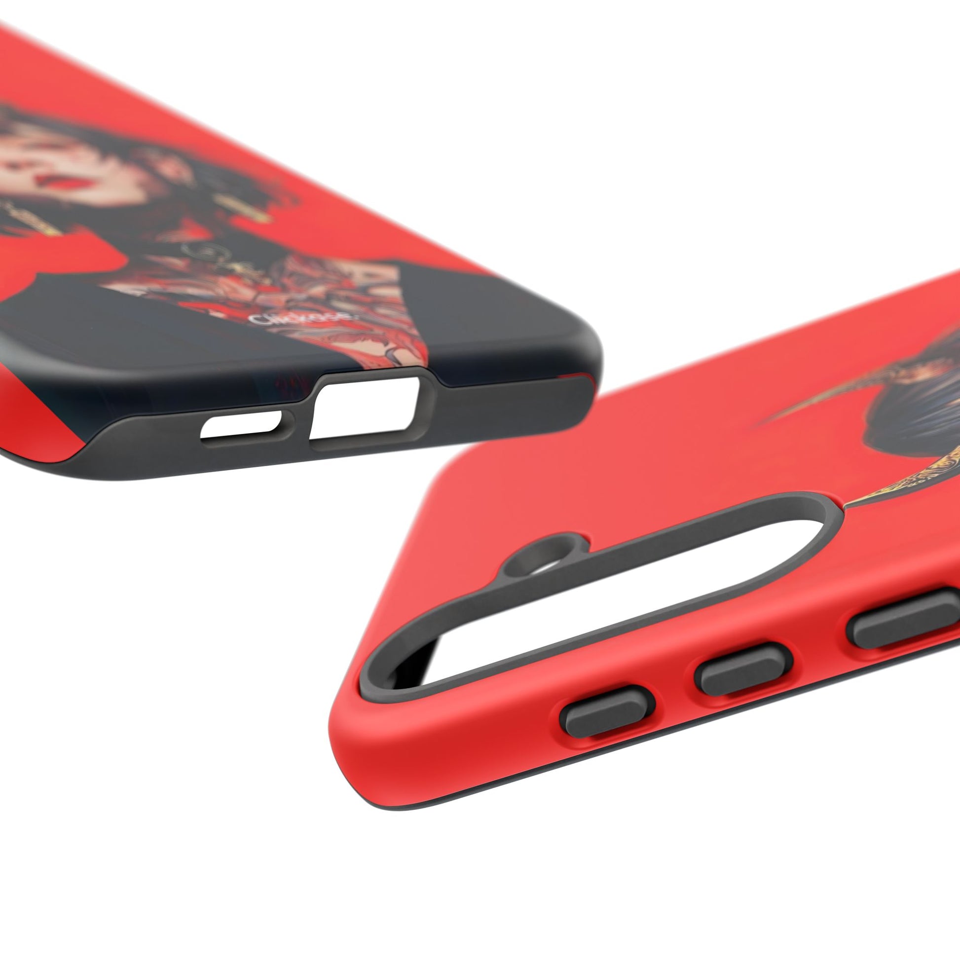 Stylish Phone Case with Edgy Design, Unique Phone Cover, Gothic Aesthetic Accessories, Trendy Cell Phone Case, Perfect Gift for Teens by