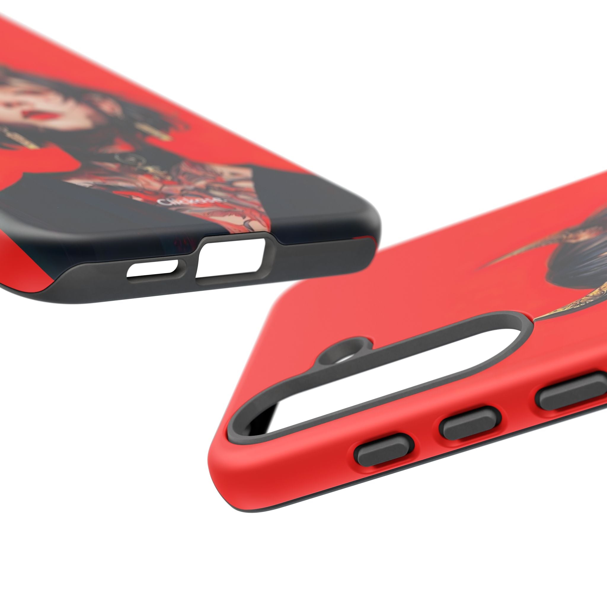 Stylish Phone Case with Edgy Design, Unique Phone Cover, Gothic Aesthetic Accessories, Trendy Cell Phone Case, Perfect Gift for Teens by