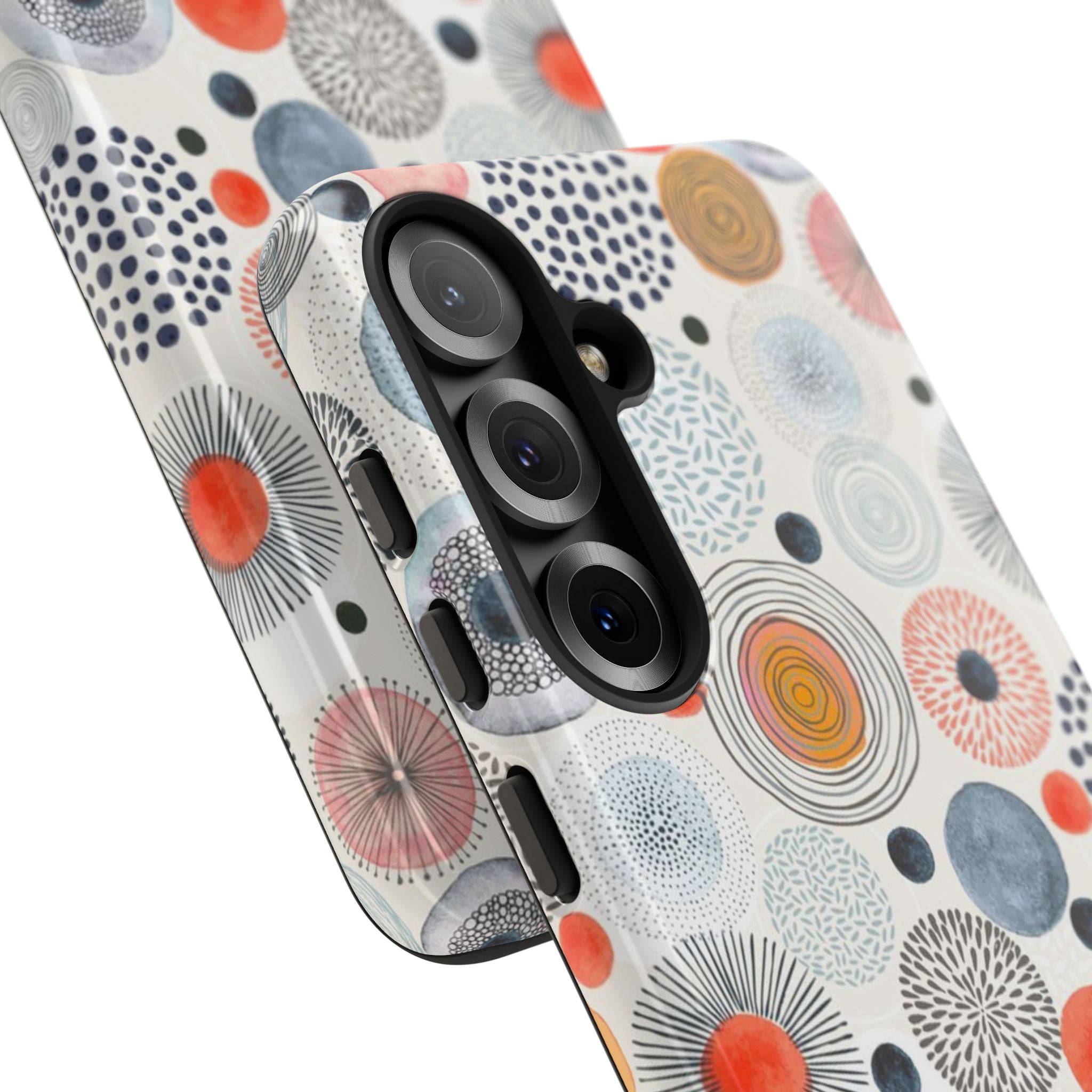 Colorful Abstract Tough Phone Case by