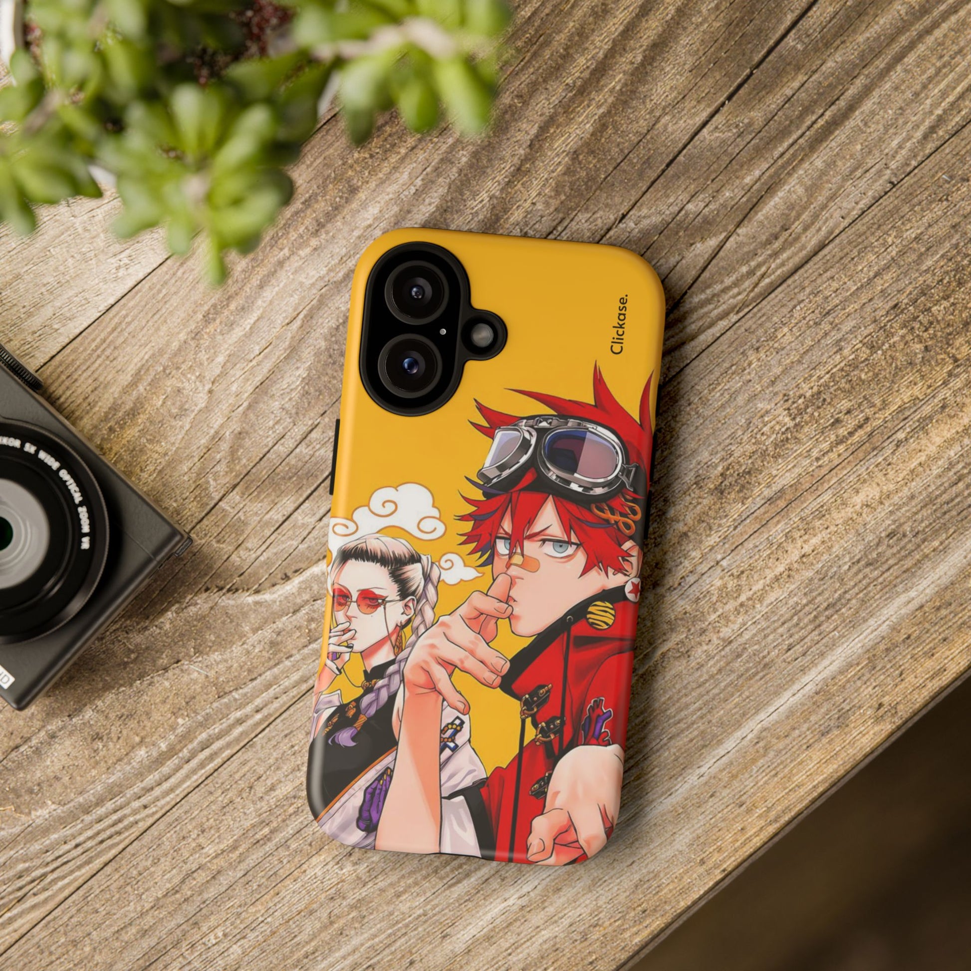 Alma & Tao Saotome - Gokurakugai Tough Phone Case by