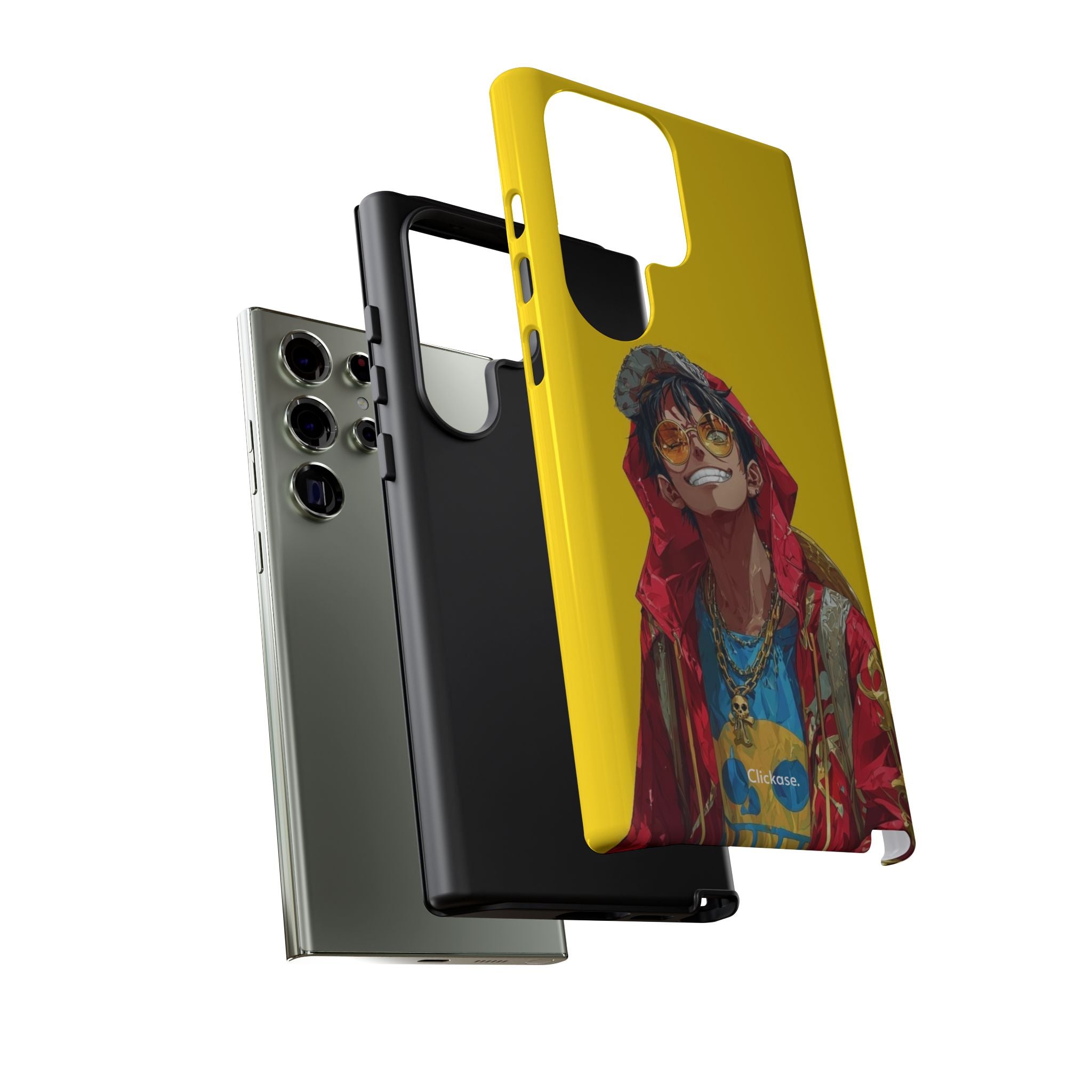 Monkey D. Luffy in Red Hoodie - One Piece by