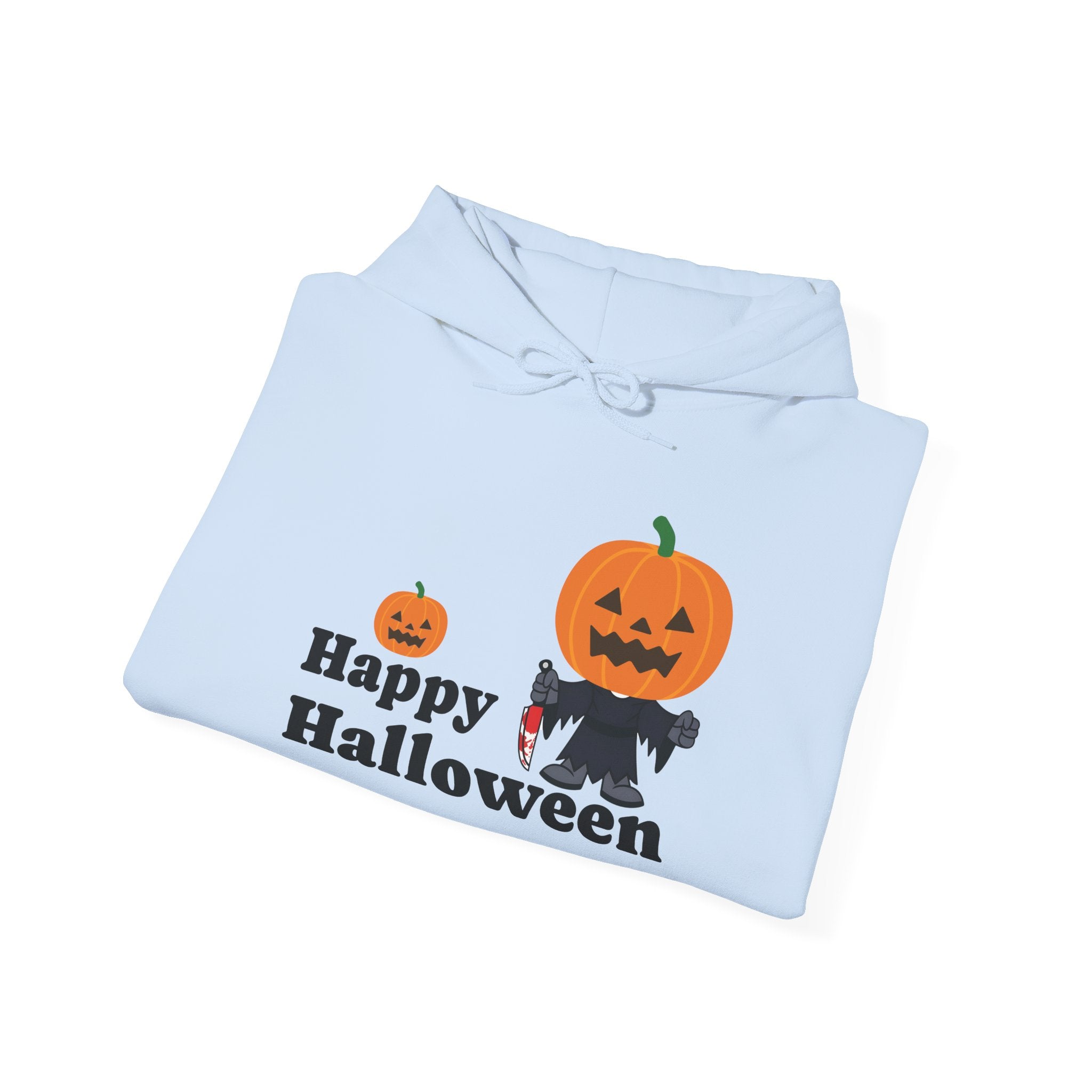 Halloween Pumpkin Hoodie - Unisex Heavy Blend