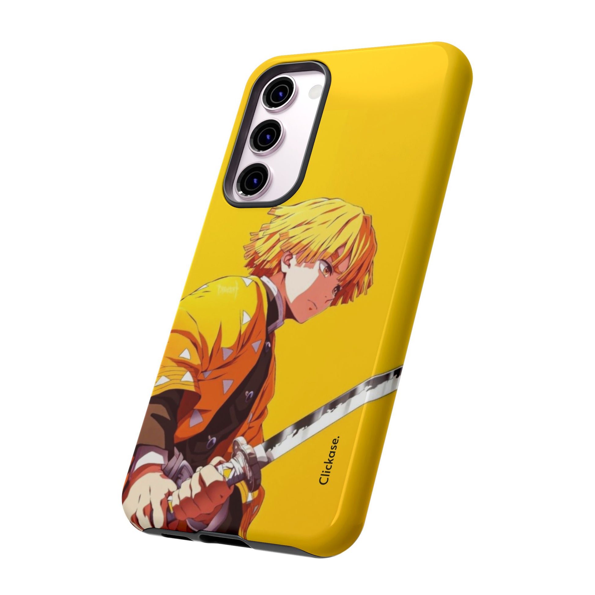 Zenitsu Agatsuma – Thunder Breathing Lightning Strike Tough Phone Case by