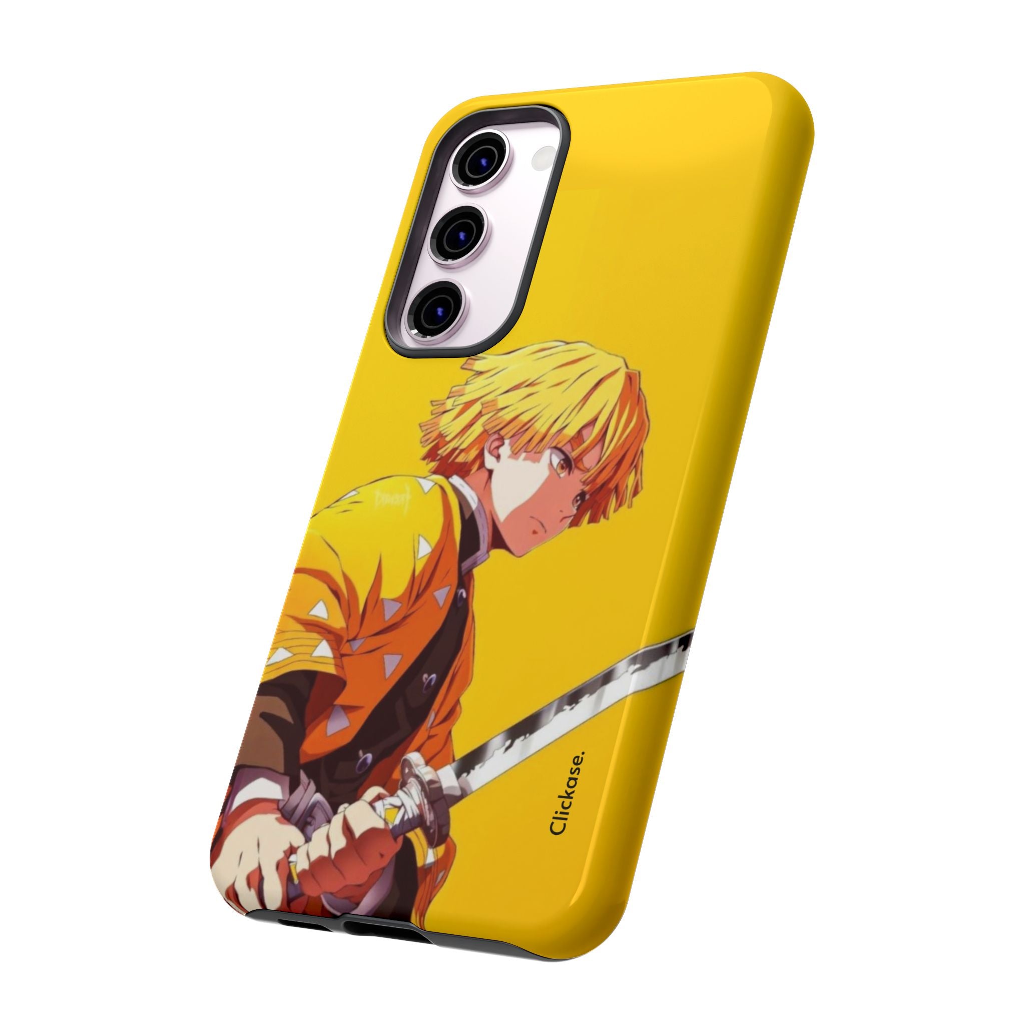 Zenitsu Agatsuma – Thunder Breathing Lightning Strike Tough Phone Case by