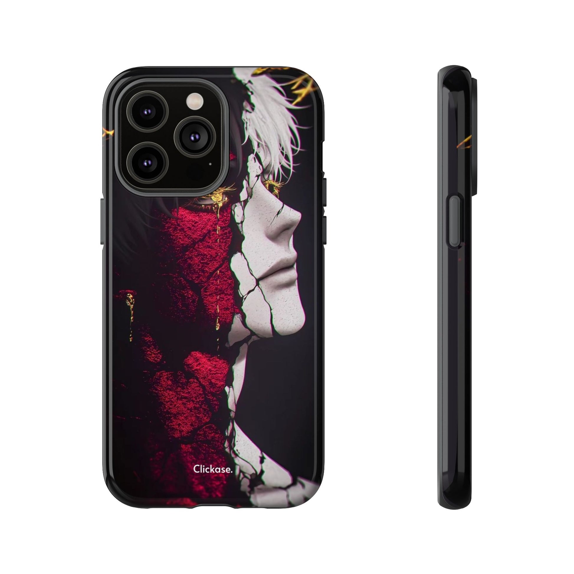 Duality Split Face Anime - Tough Phone Case by