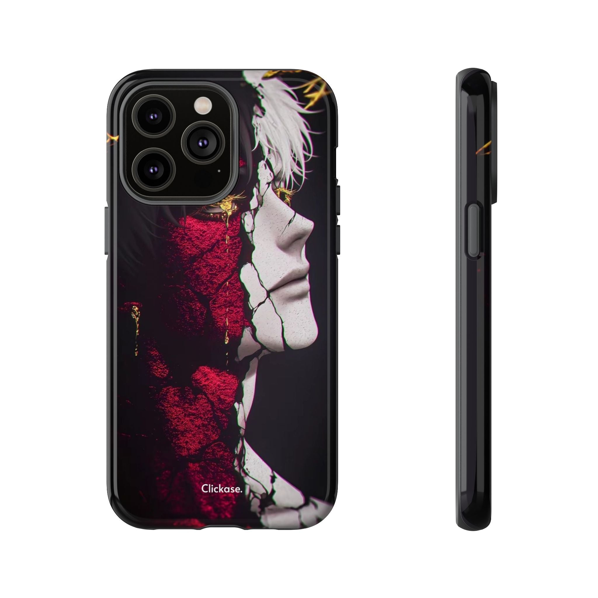 Duality Split Face Anime - Tough Phone Case by