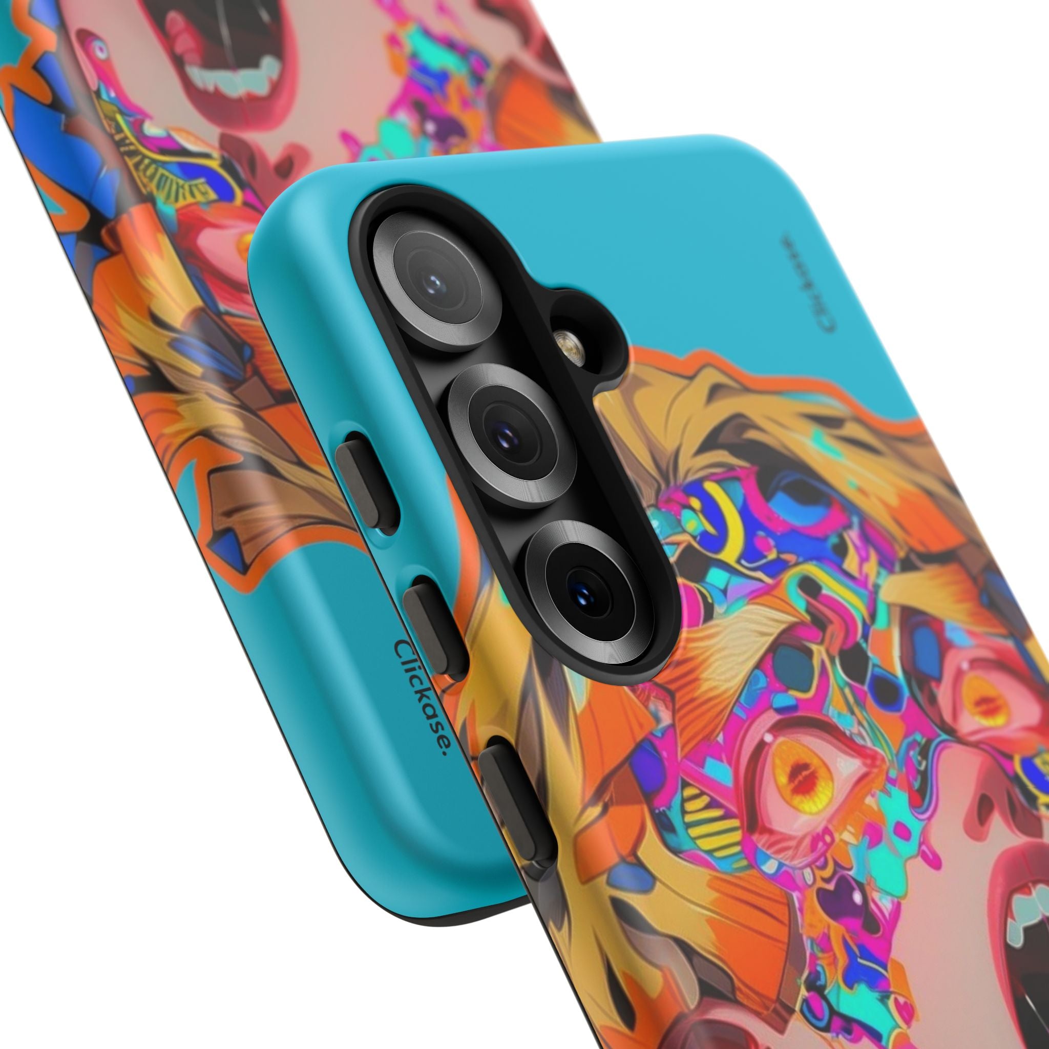 Zenitsu Agatsuma – Neon Thunder Pop Art Tough Phone Case by