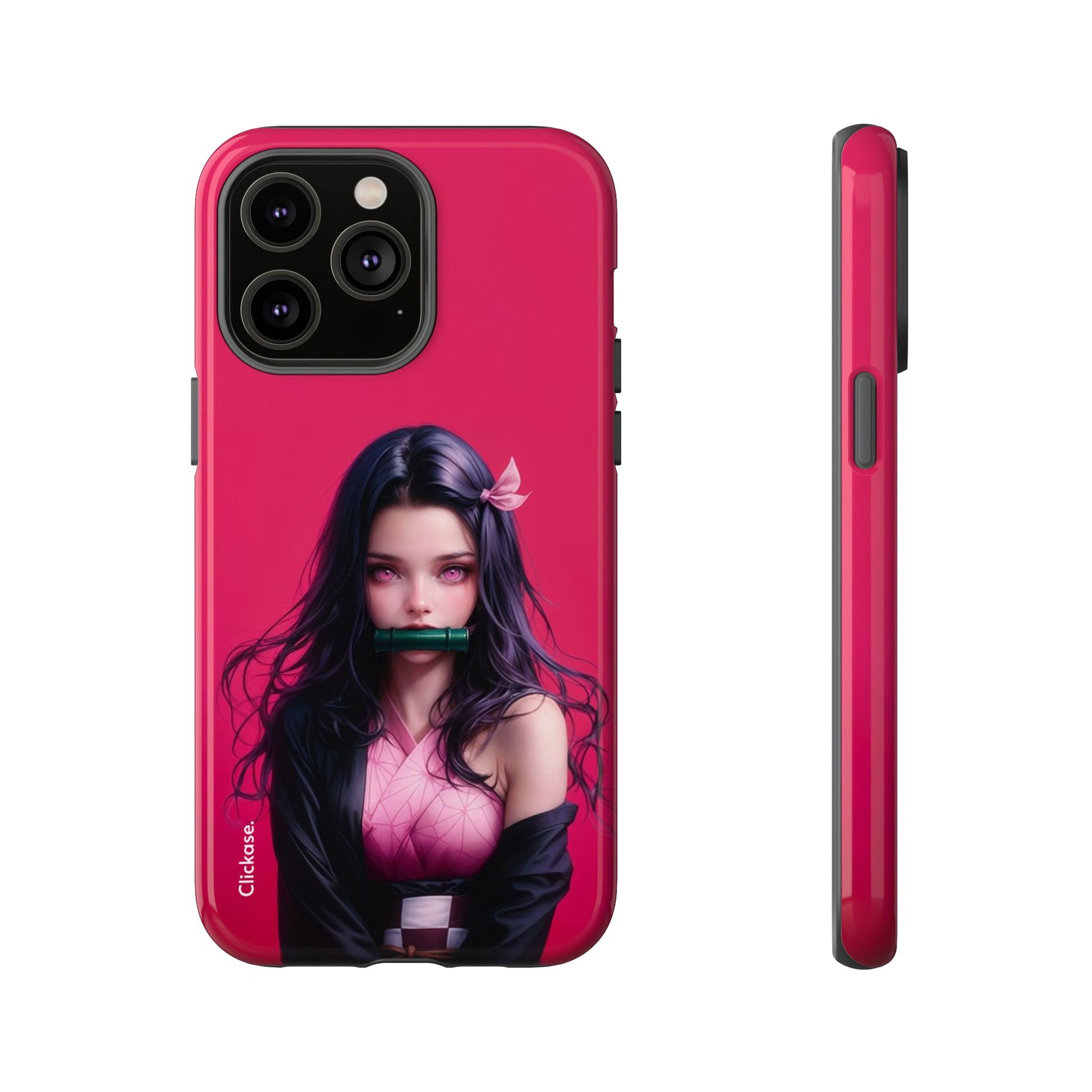 Nezuko Kamado - Demon Slayer Tough Phone Case by
