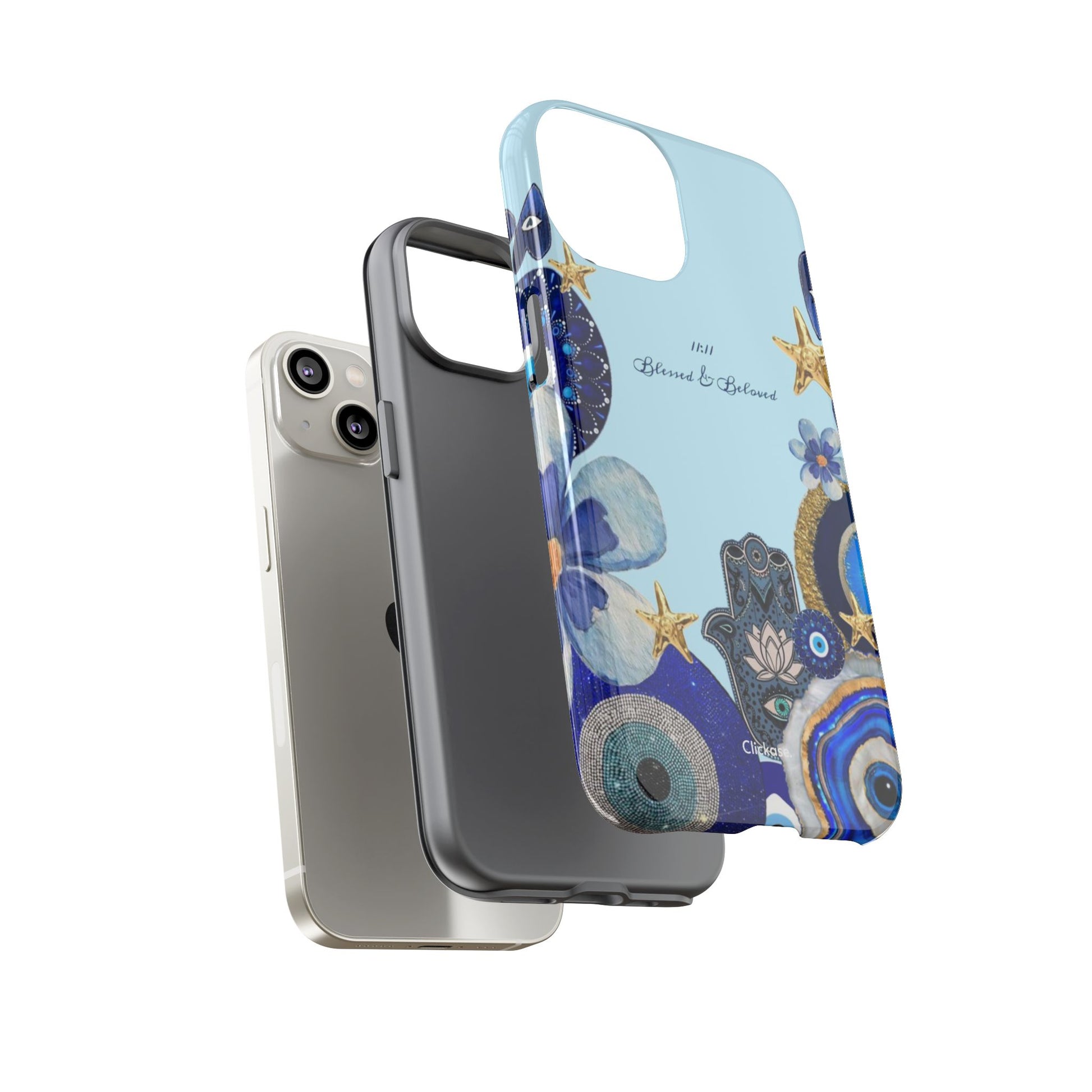 Hamsa Ocean-Inspired Tough Phone Case by
