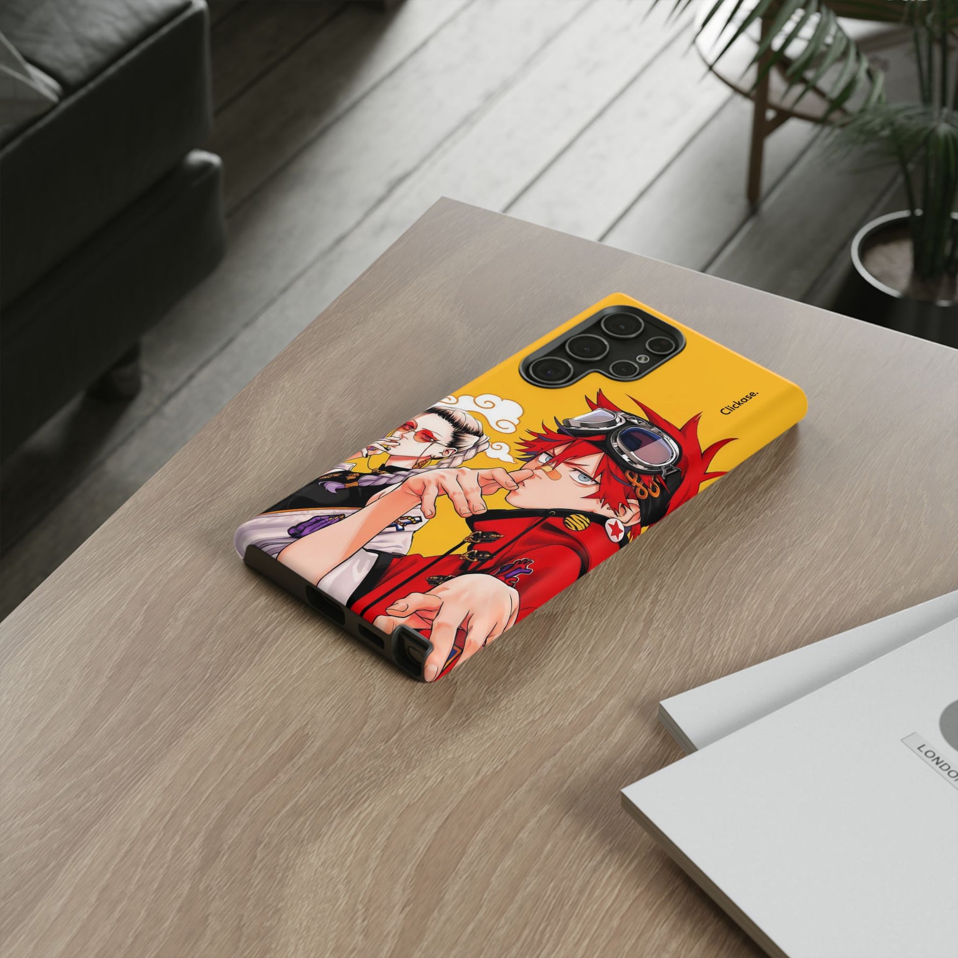 Alma & Tao Saotome - Gokurakugai Tough Phone Case by