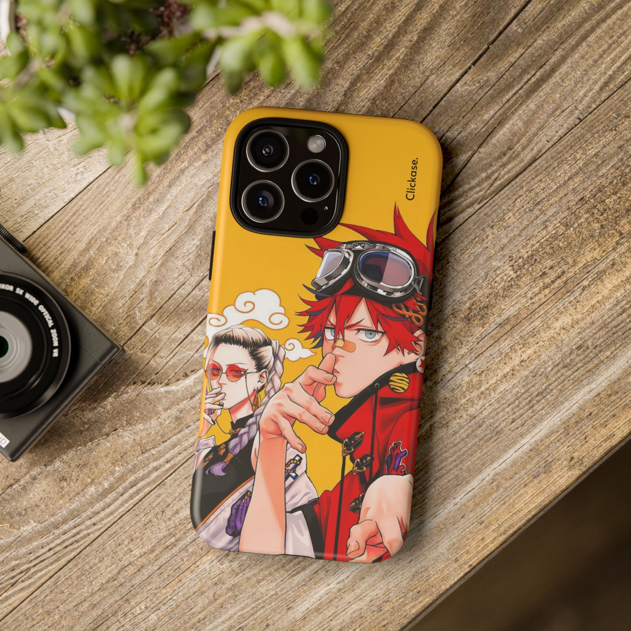 Alma & Tao Saotome - Gokurakugai Tough Phone Case by