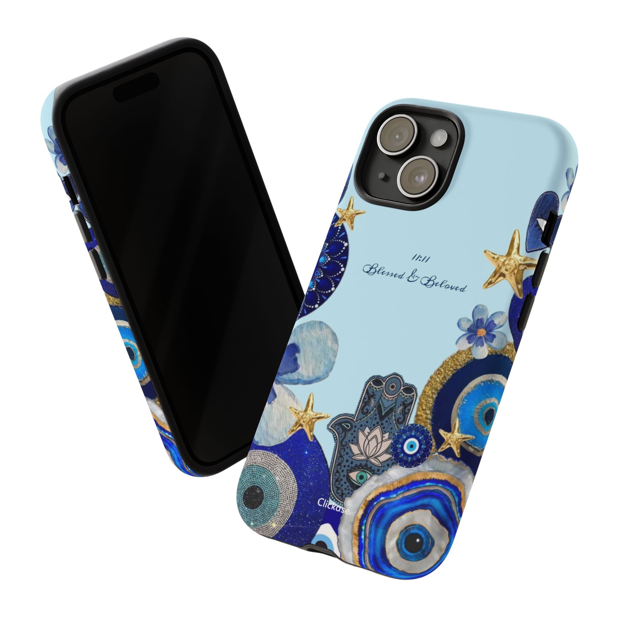 Hamsa Ocean-Inspired Tough Phone Case by