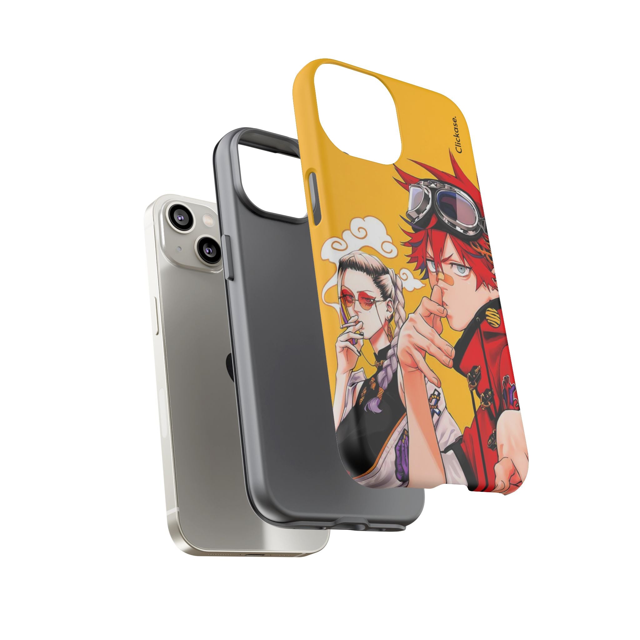 Alma & Tao Saotome - Gokurakugai Tough Phone Case by