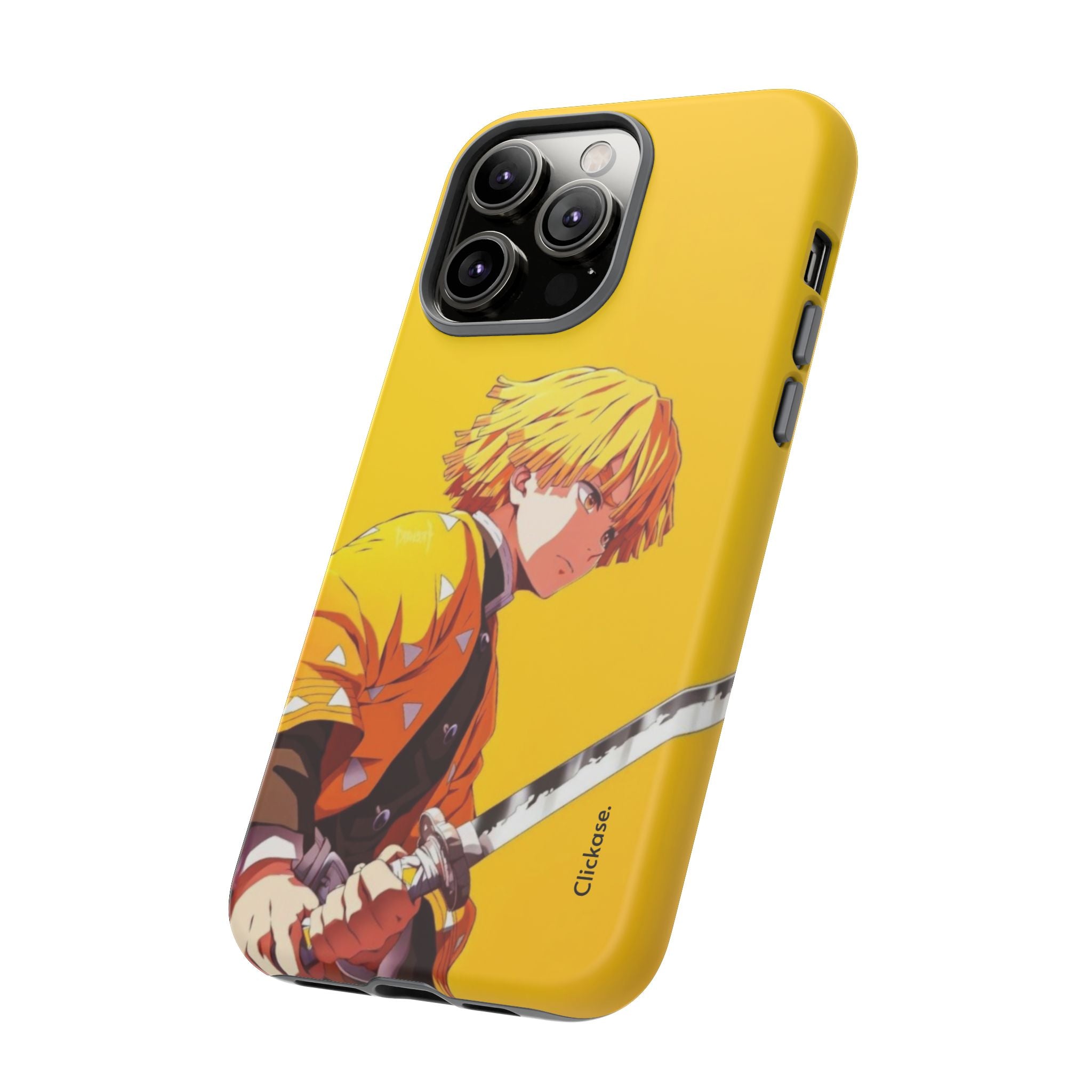 Zenitsu Agatsuma – Thunder Breathing Lightning Strike Tough Phone Case by