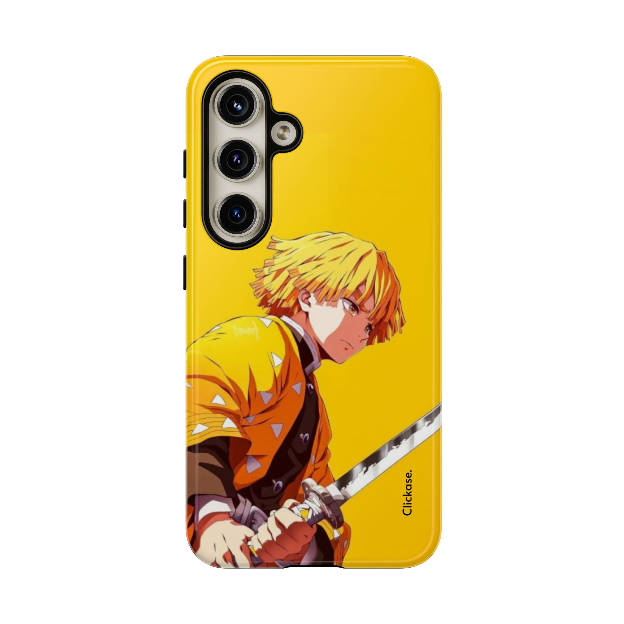 Zenitsu Agatsuma – Thunder Breathing Lightning Strike Tough Phone Case by