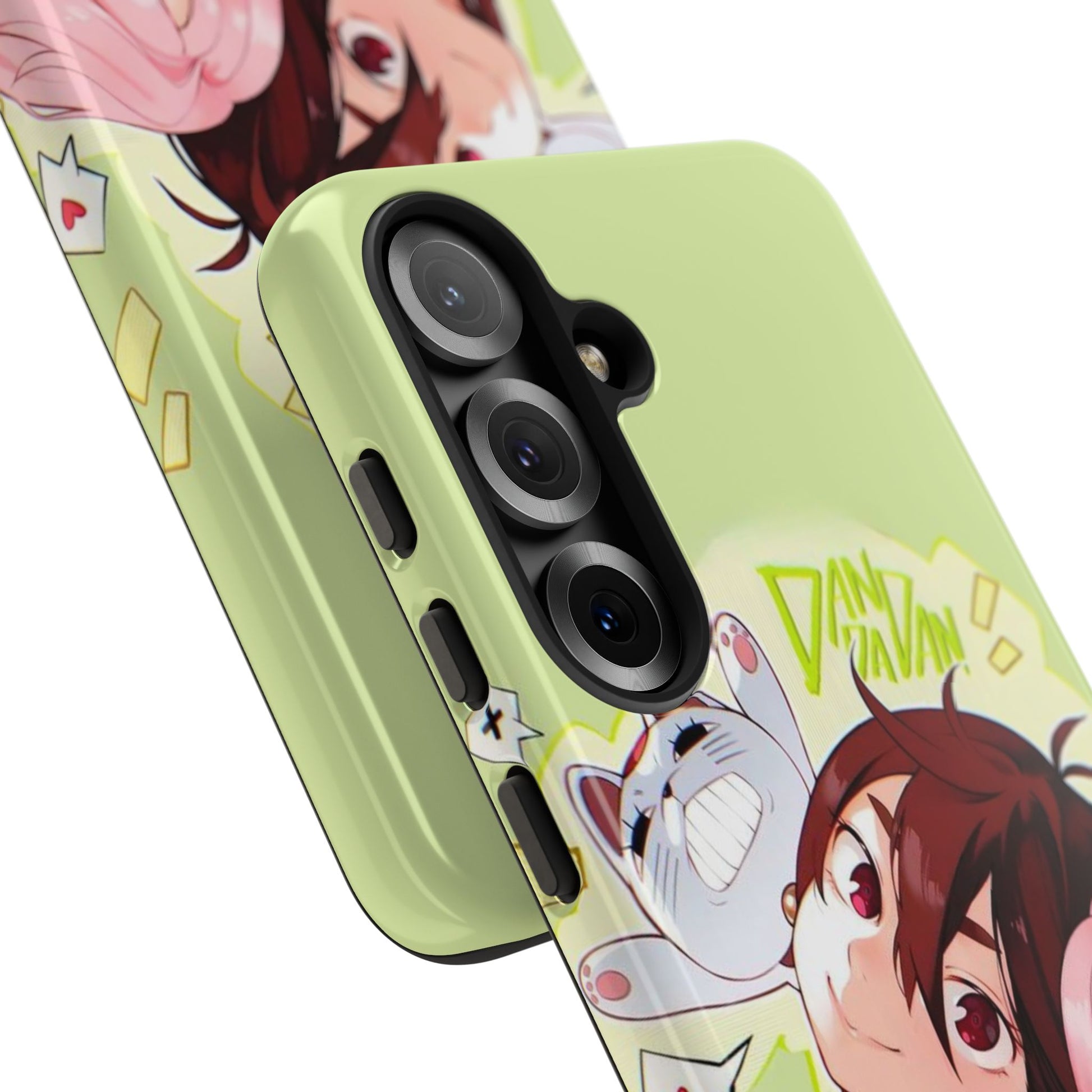 Momo & Aira - Dan Da Dan Tough Phone CasePhone CaseClickase®Momo & Aira