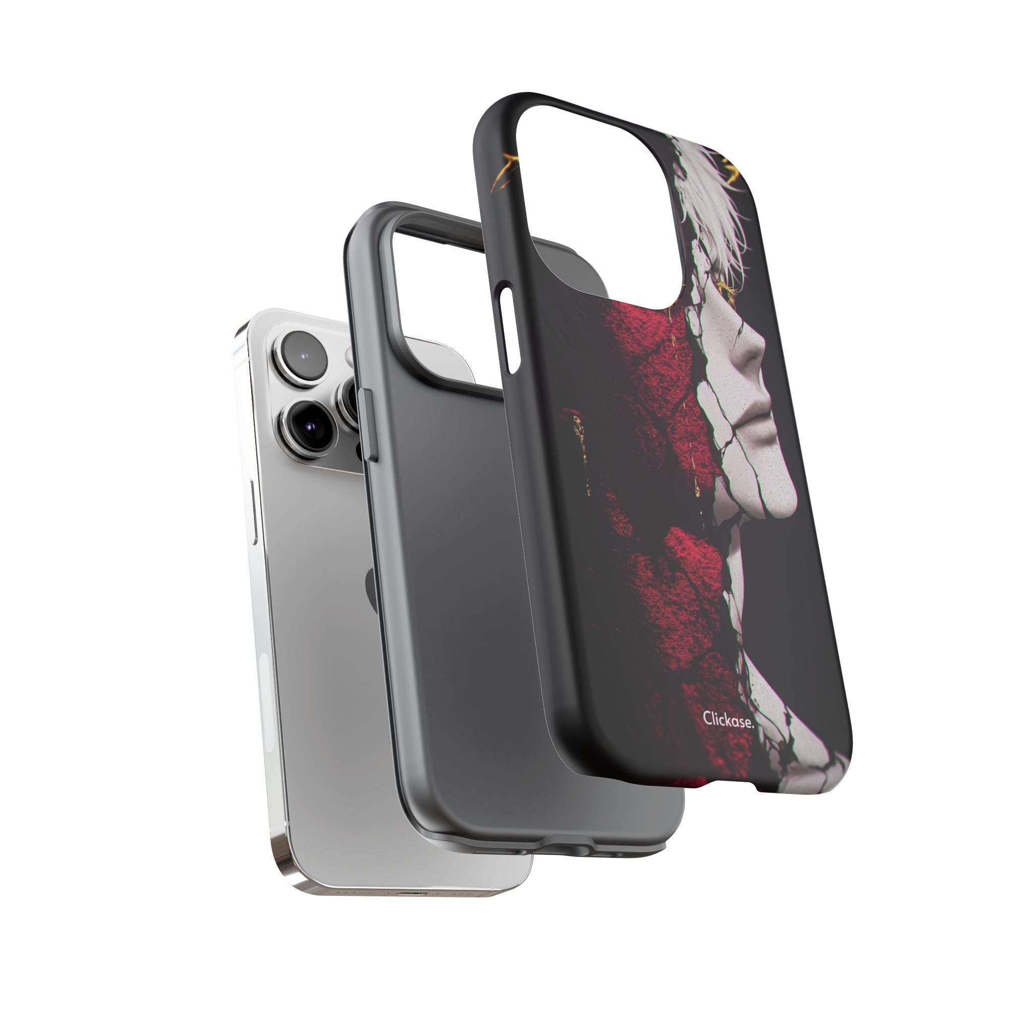 Duality Split Face Anime - Tough Phone Case by