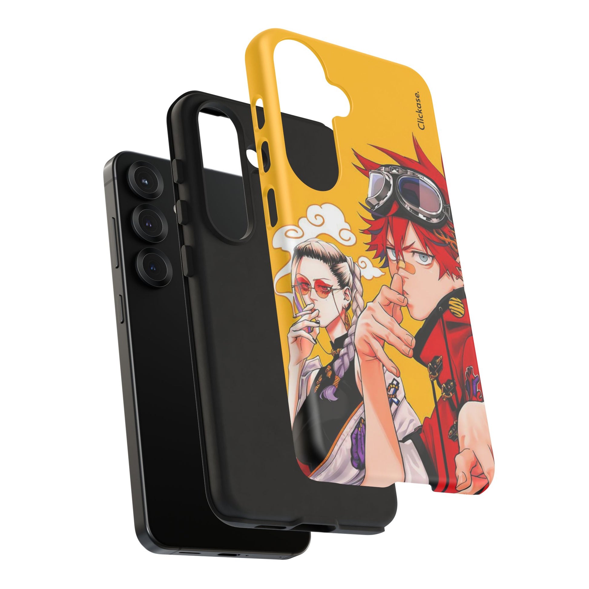 Alma & Tao Saotome - Gokurakugai Tough Phone Case by