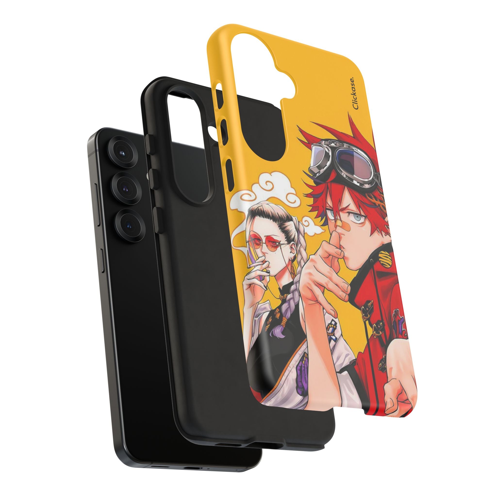 Alma & Tao Saotome - Gokurakugai Tough Phone Case by