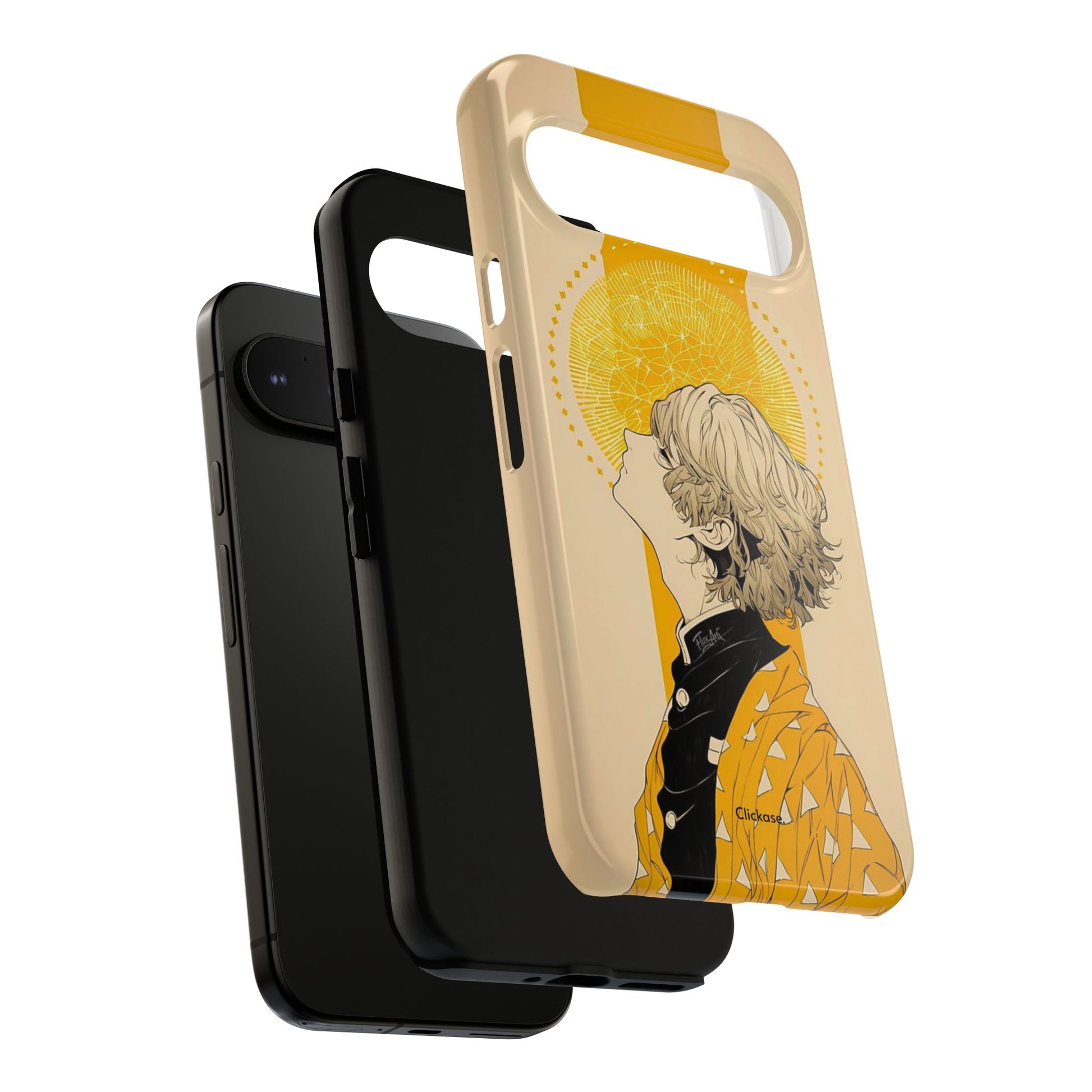 Stylish Phone Case - Artistic Tough Case for Protection, Gift for Him/Phone CaseClickase®Stylish Phone Case