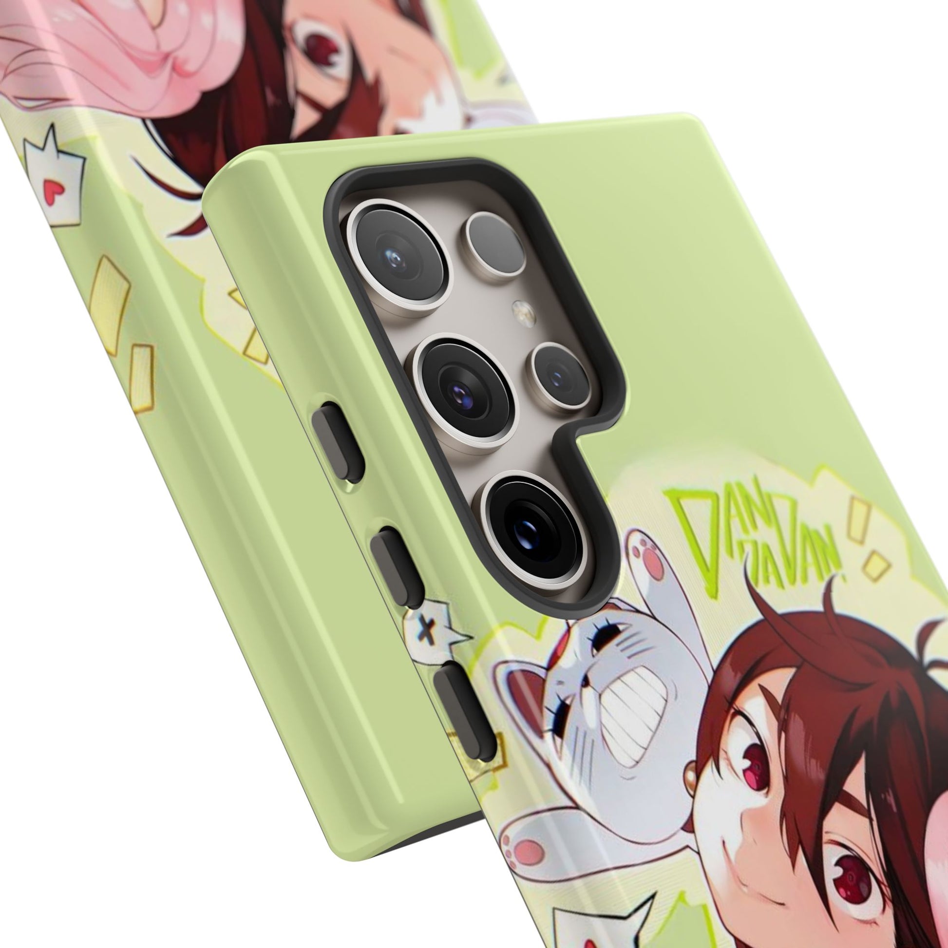 Momo & Aira - Dan Da Dan Tough Phone CasePhone CaseClickase®Momo & Aira