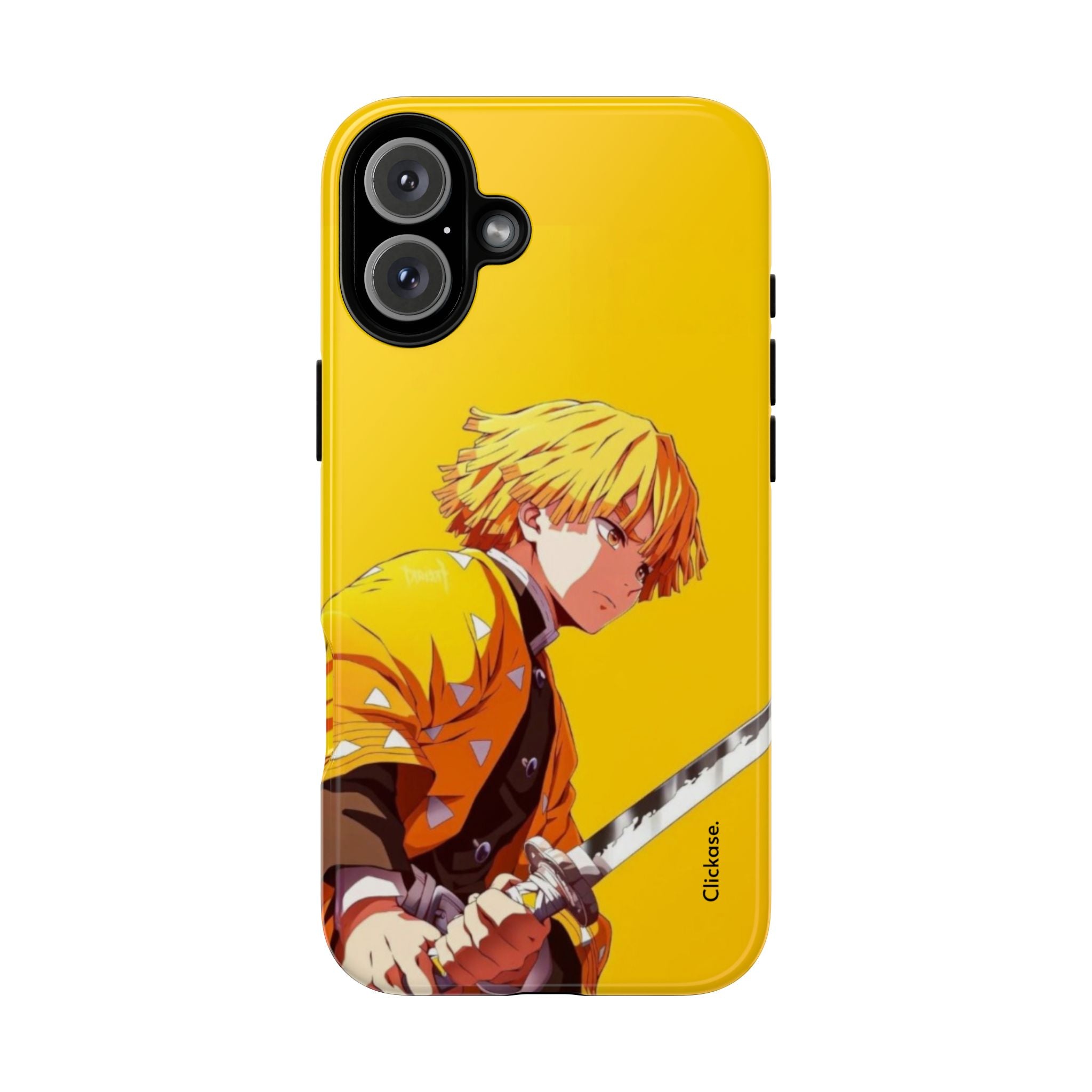 Zenitsu Agatsuma – Thunder Breathing Lightning Strike Tough Phone Case by