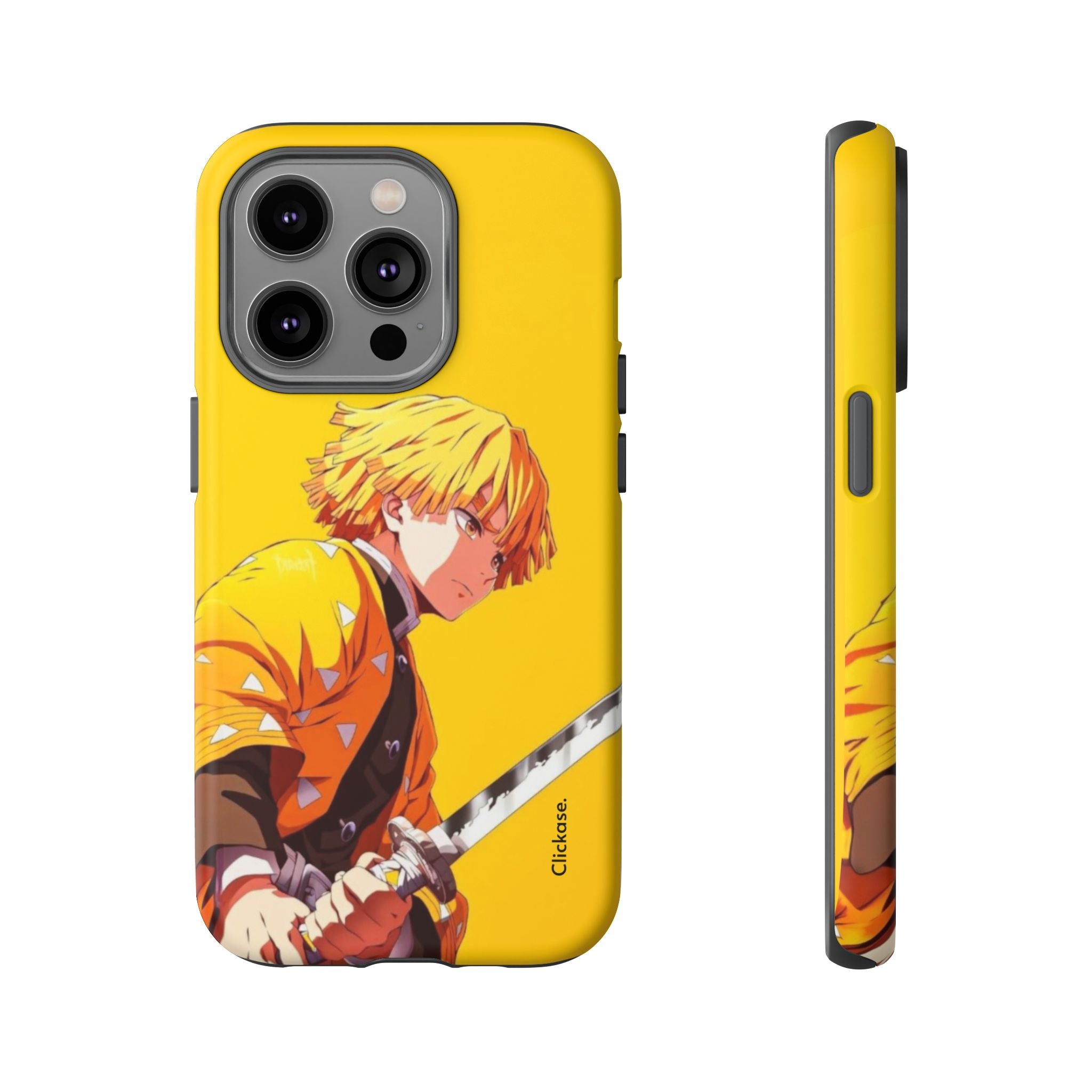 Zenitsu Agatsuma – Thunder Breathing Lightning Strike Tough Phone Case by
