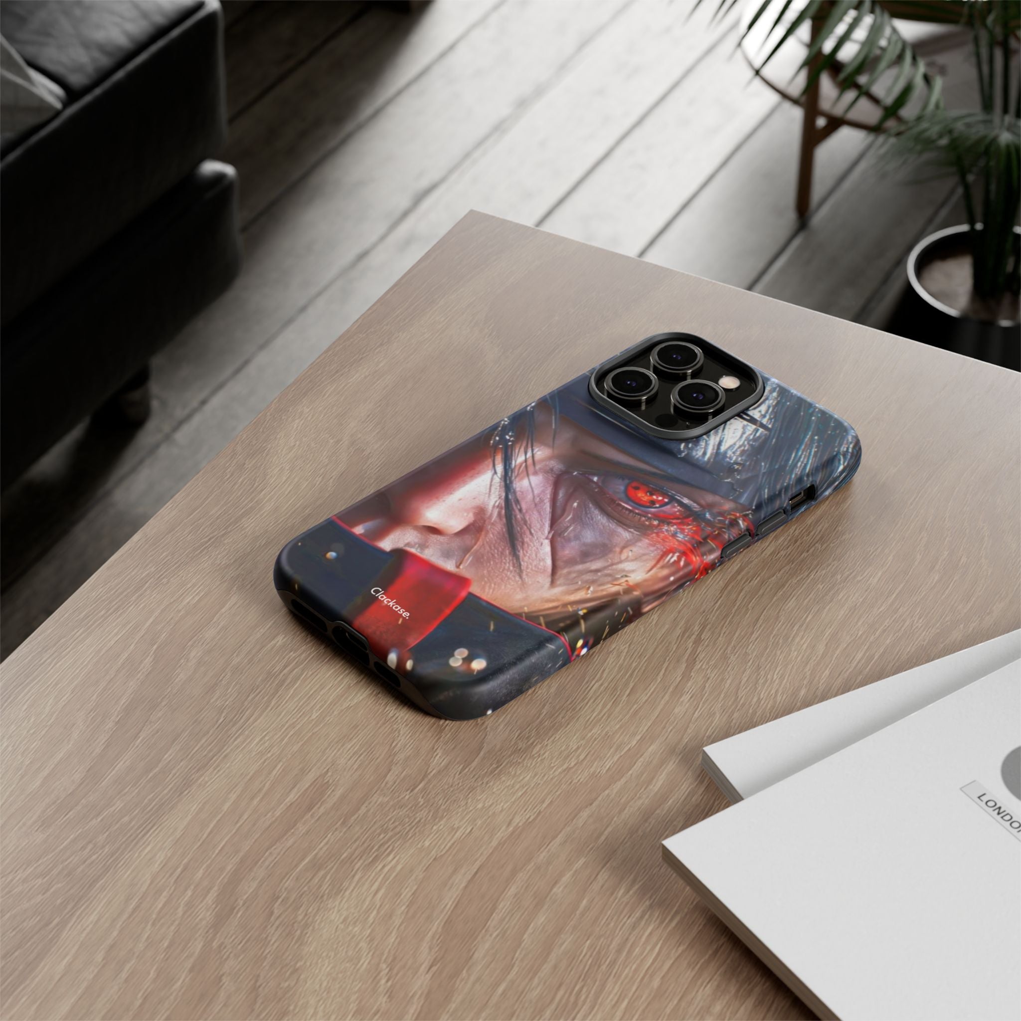 Itachi Uchiha – Eternal Sharingan Tough Phone Case by