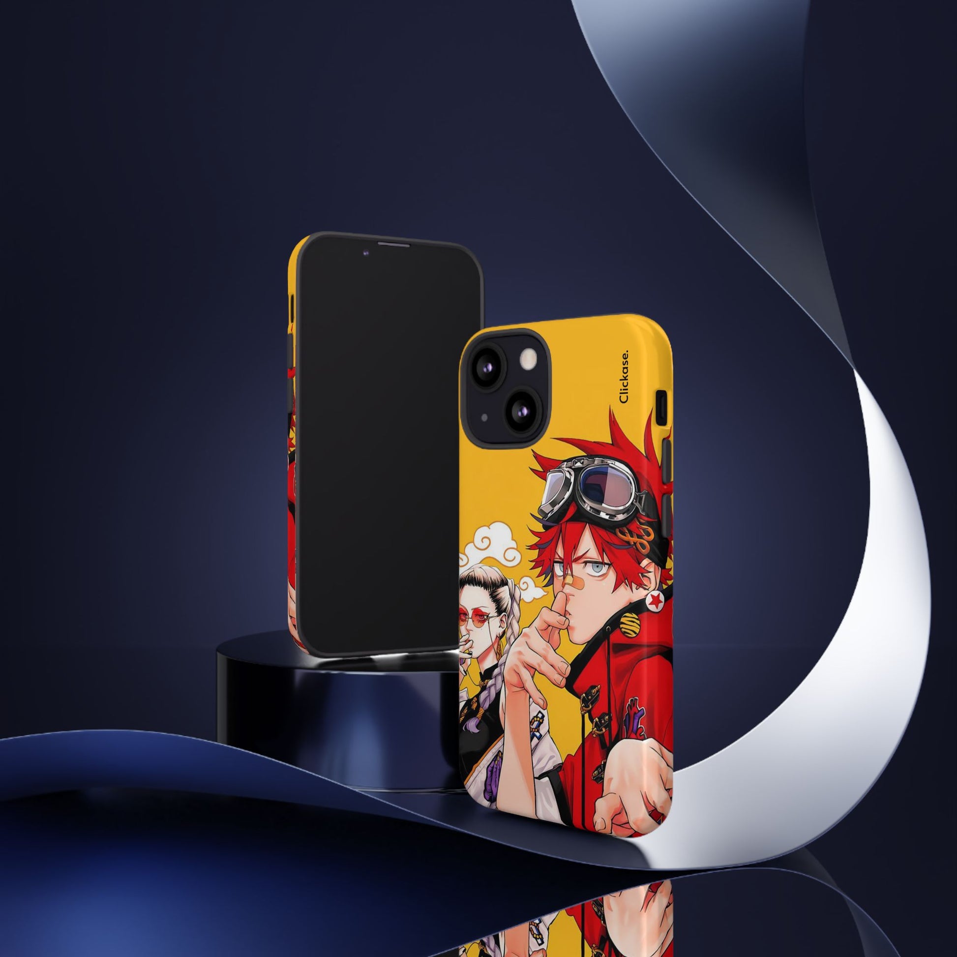 Alma & Tao Saotome - Gokurakugai Tough Phone Case by