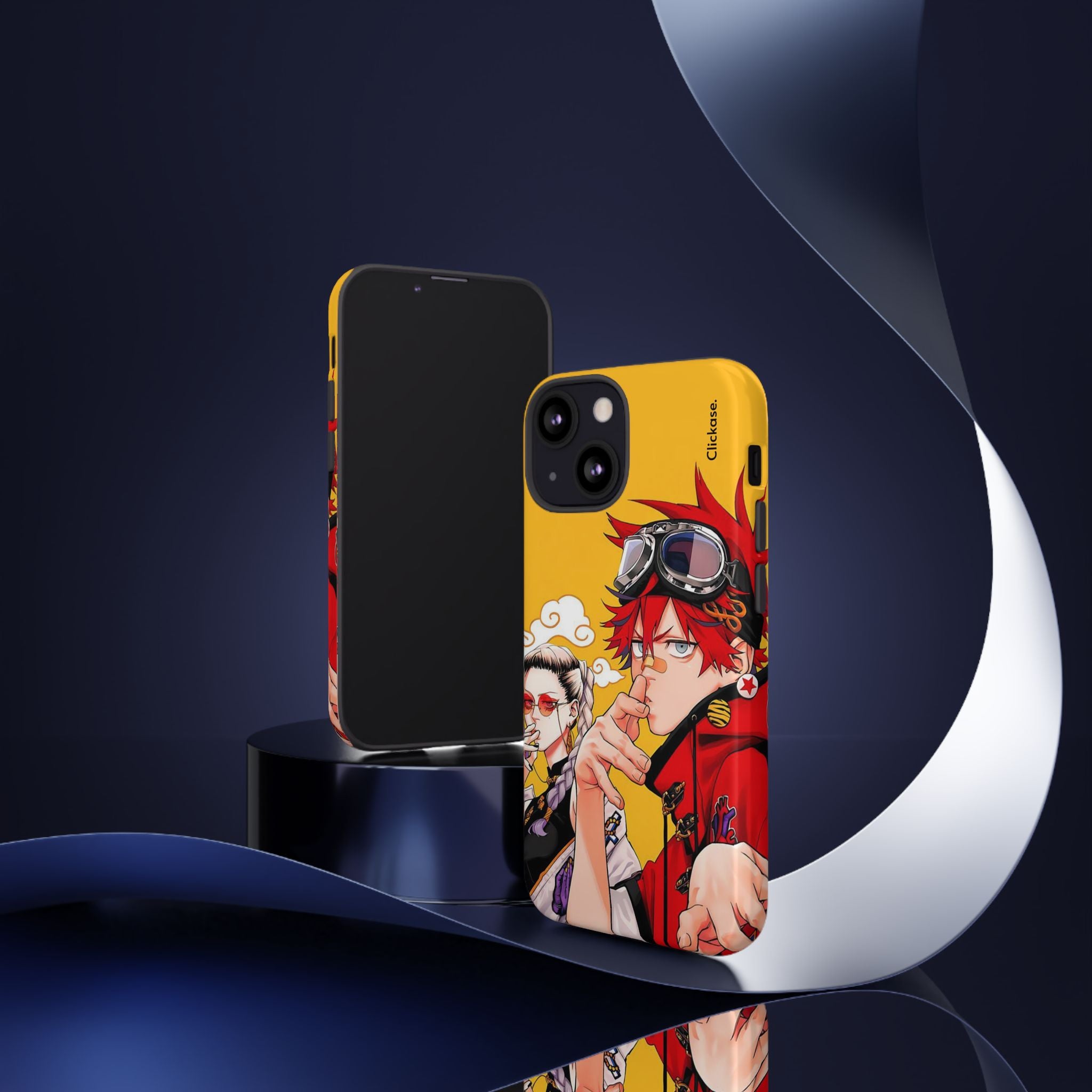 Alma & Tao Saotome - Gokurakugai Tough Phone Case by