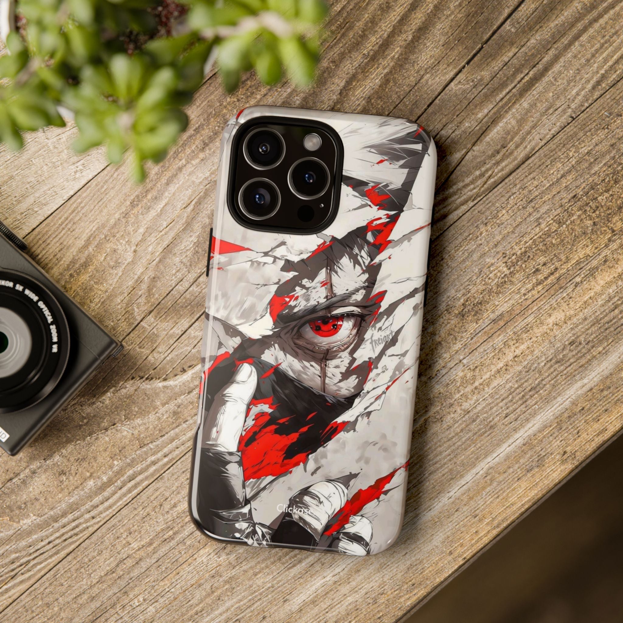 Kakashi Hatake – Sharingan Unleashed Tough Phone Case by