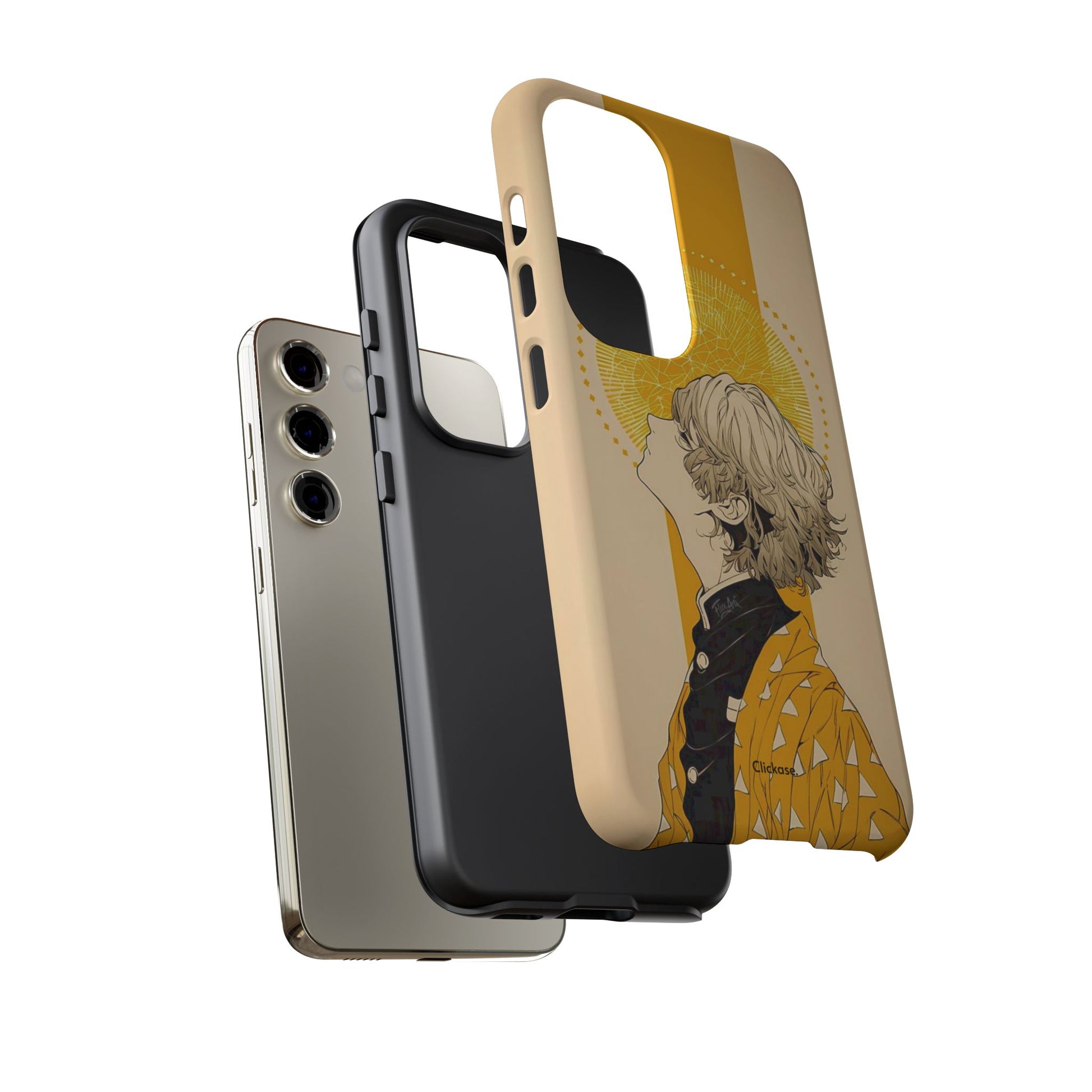Stylish Phone Case - Artistic Tough Case for Protection, Gift for Him/Phone CaseClickase®Stylish Phone Case