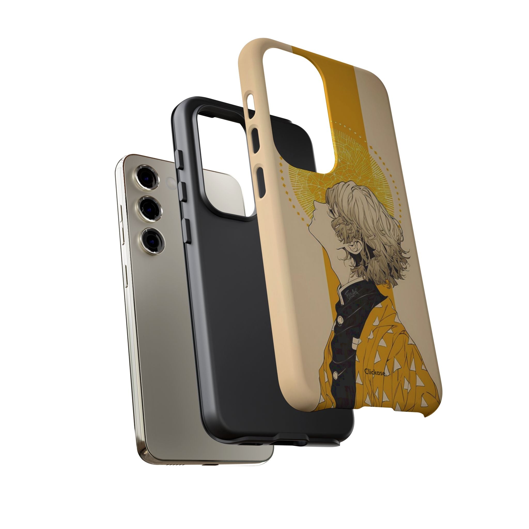 Stylish Phone Case - Artistic Tough Case for Protection, Gift for Him/Phone CaseClickase®Stylish Phone Case