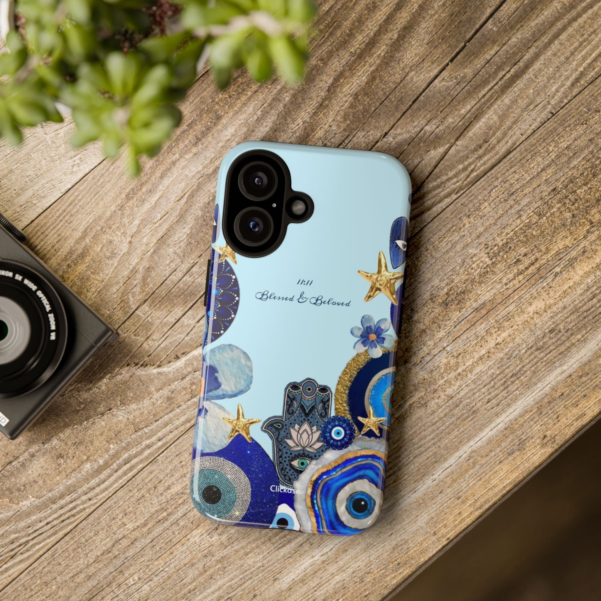 Hamsa Ocean-Inspired Tough Phone Case by