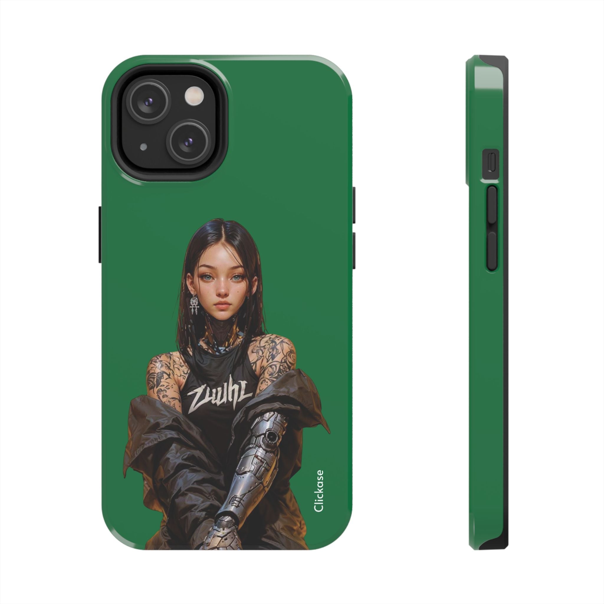 Cyber Tattoo Girl by