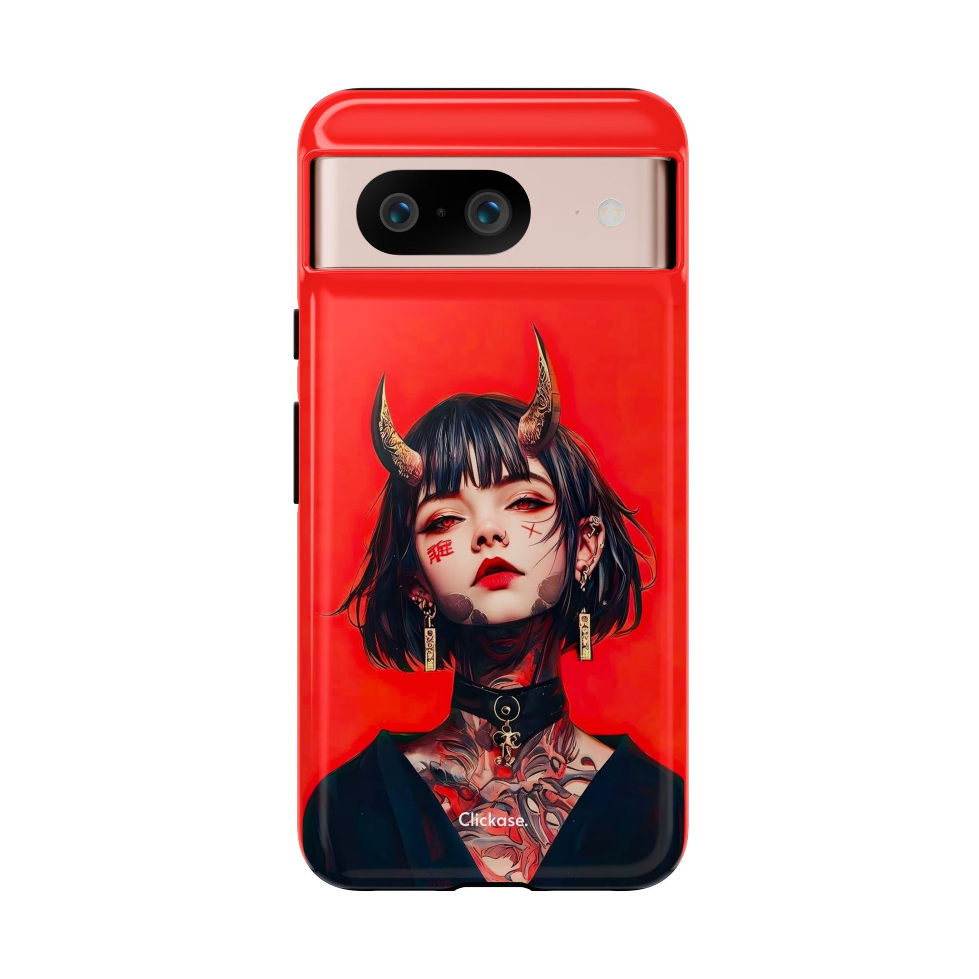Stylish Phone Case with Edgy Design, Unique Phone Cover, Gothic Aesthetic Accessories, Trendy Cell Phone Case, Perfect Gift for Teens by