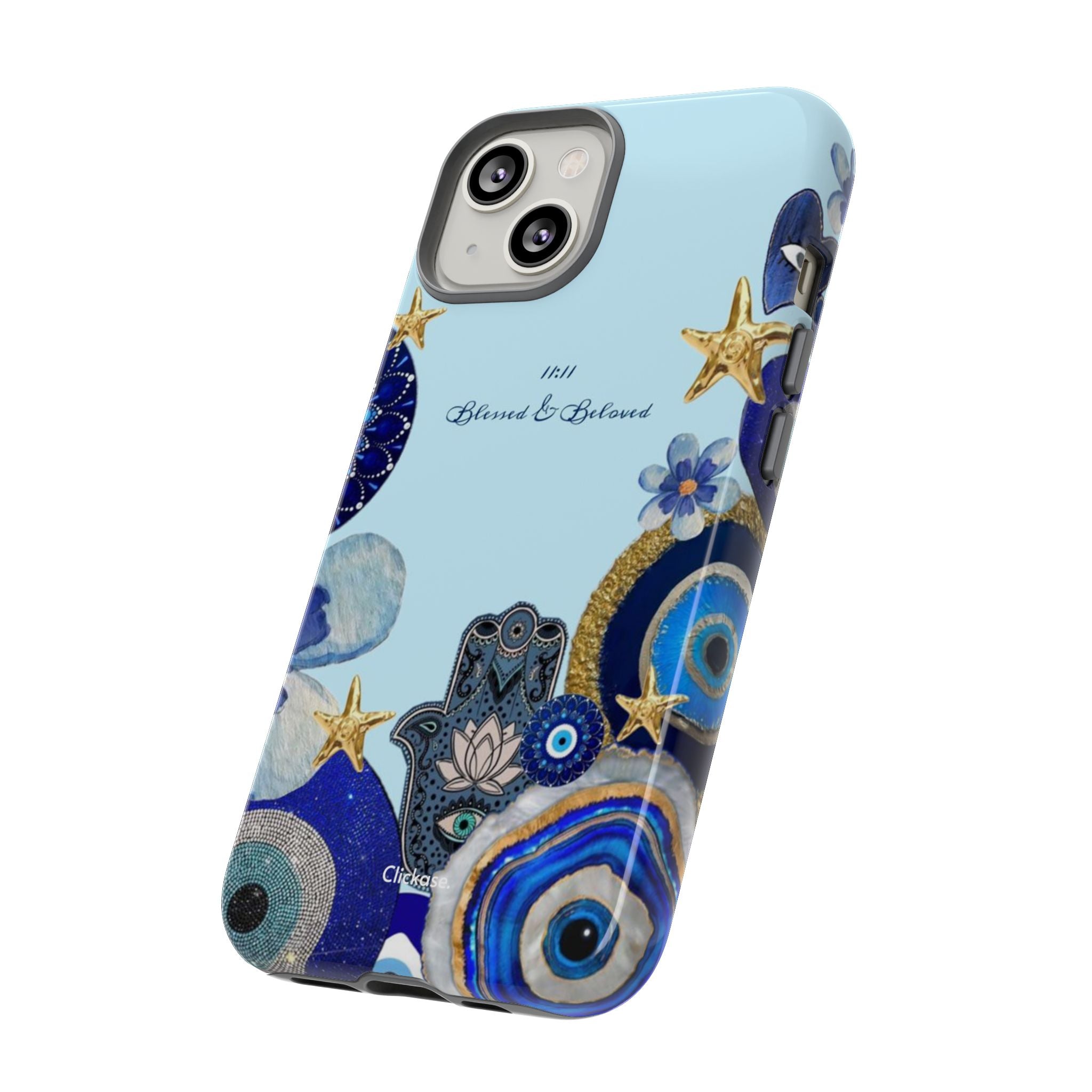 Hamsa Ocean-Inspired Tough Phone Case by