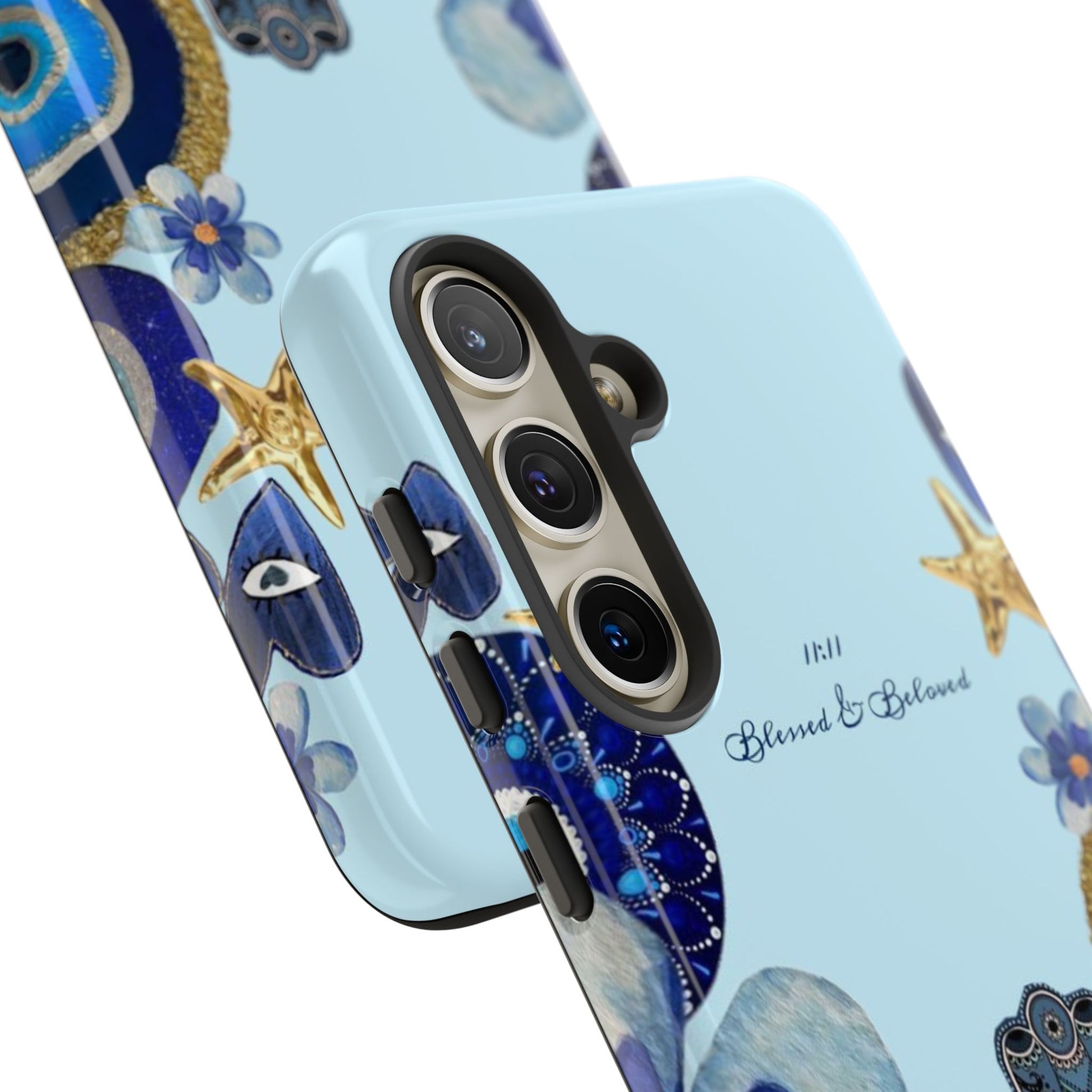Hamsa Ocean-Inspired Tough Phone Case by