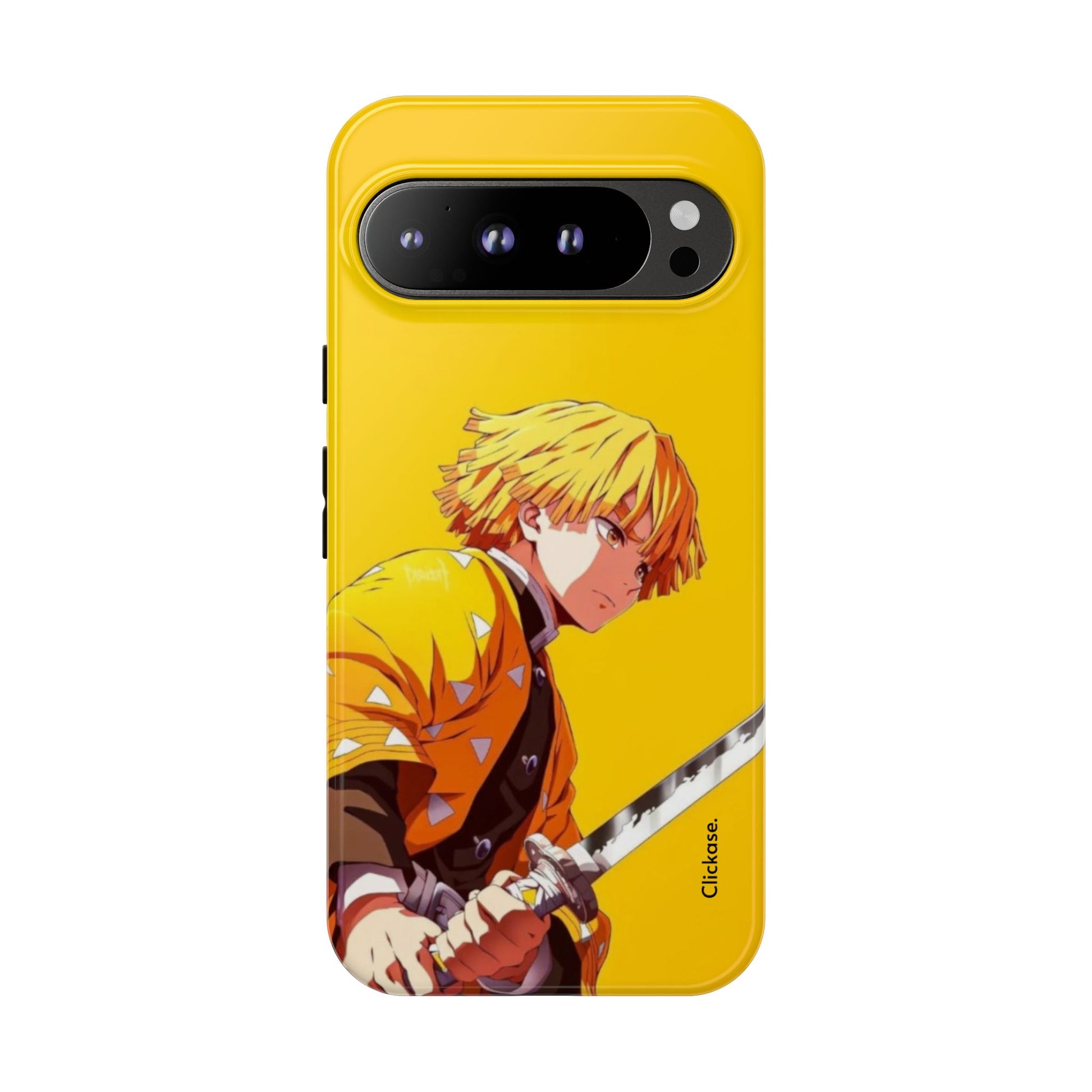 Zenitsu Agatsuma – Thunder Breathing Lightning Strike Tough Phone Case by
