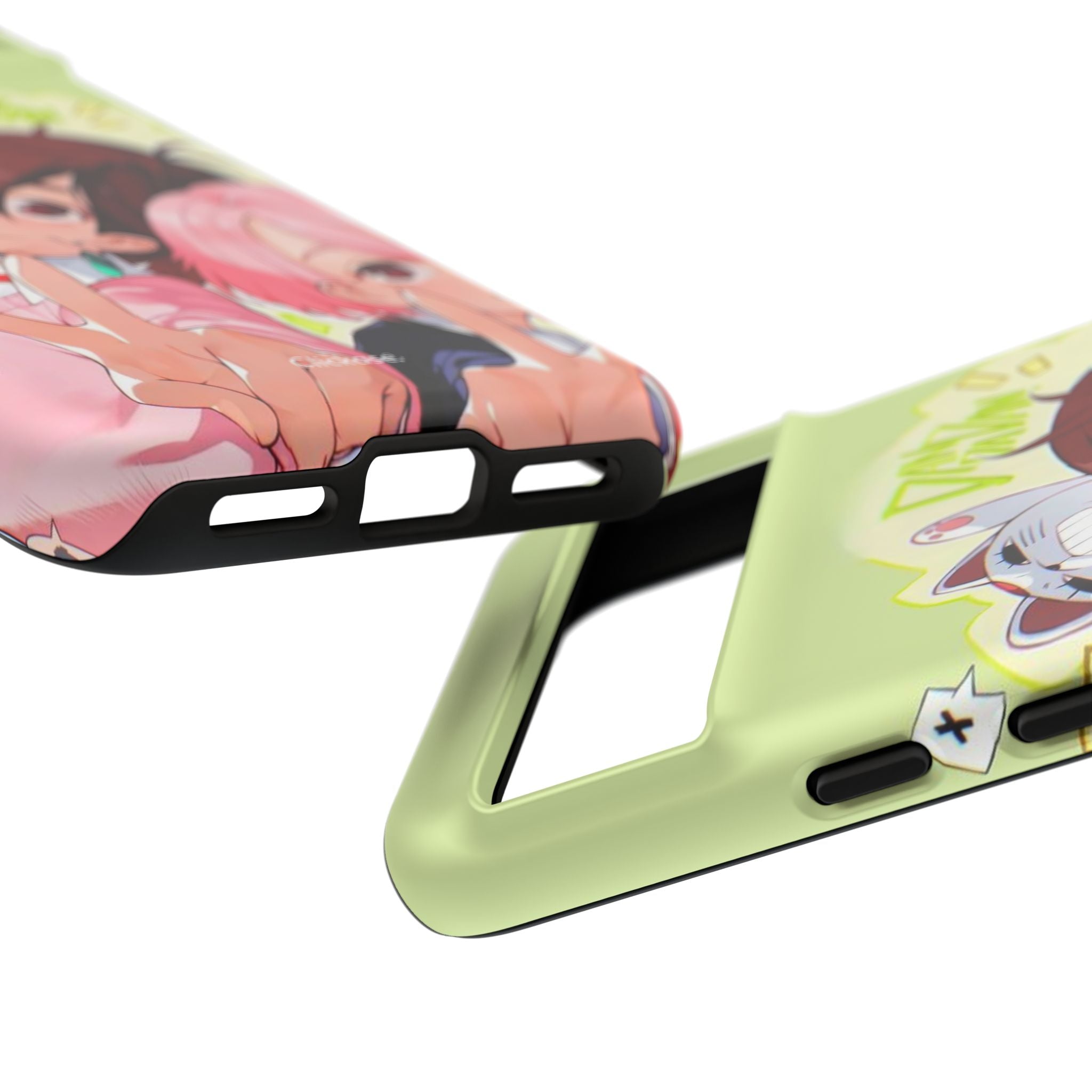 Momo & Aira - Dan Da Dan Tough Phone CasePhone CaseClickase®Momo & Aira