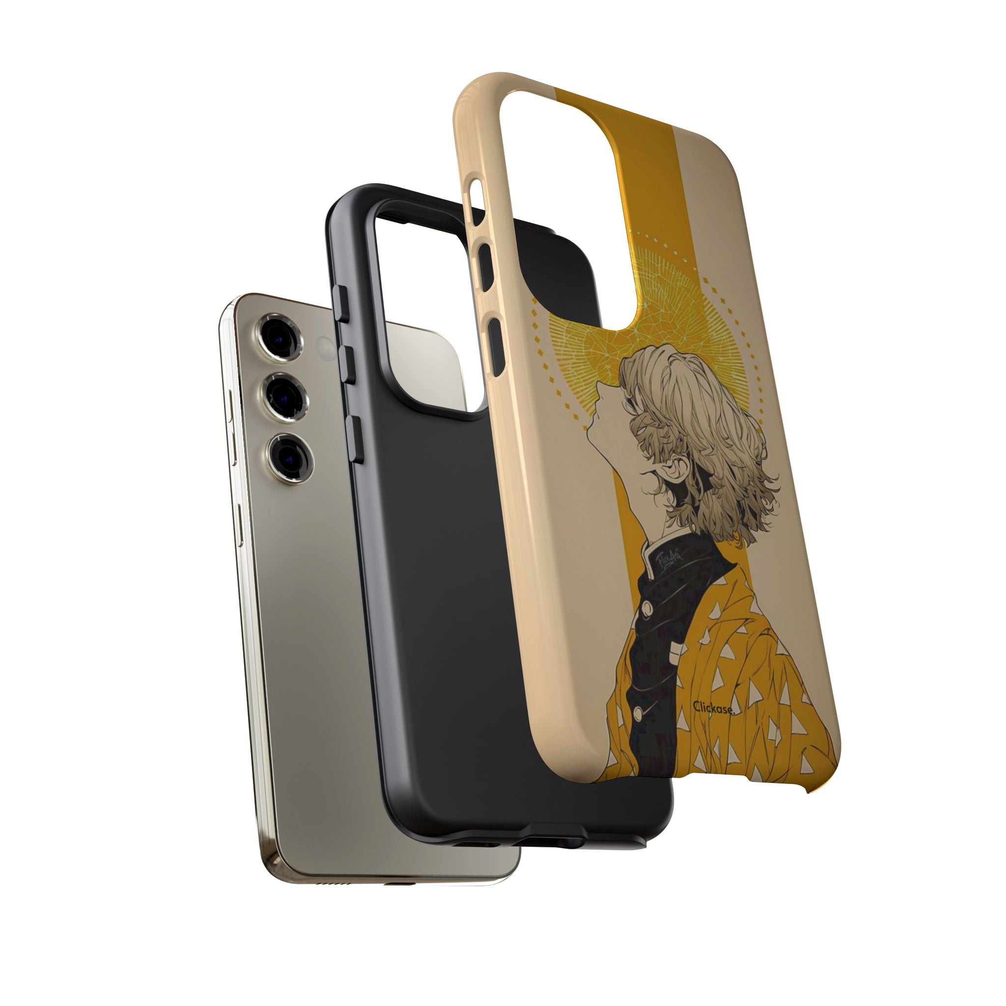 Stylish Phone Case - Artistic Tough Case for Protection, Gift for Him/Phone CaseClickase®Stylish Phone Case